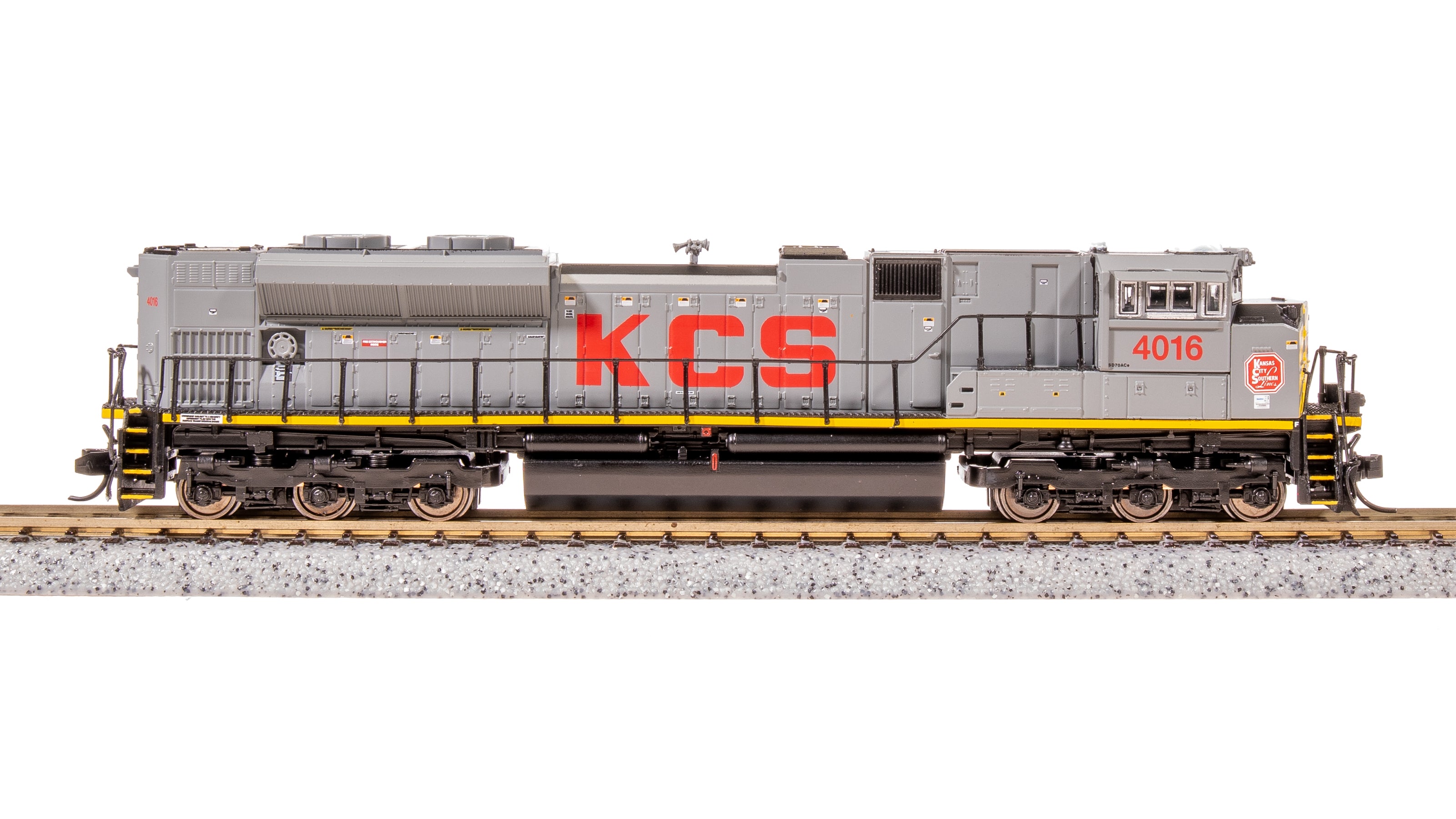 8423 EMD SD70ACe, KCS 4016, Gray/Red/Yellow, Paragon4 Sound/DC/DCC, N