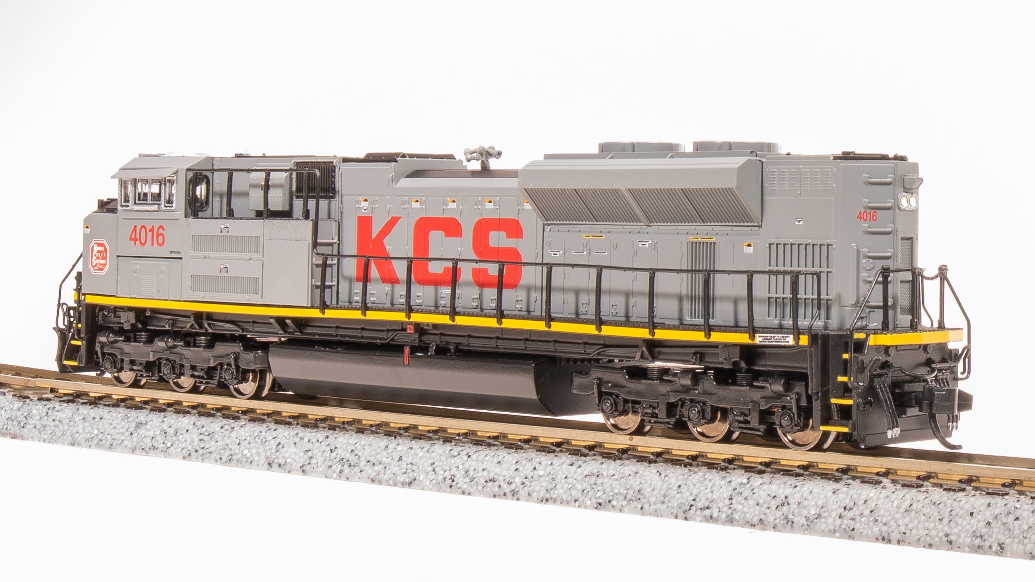 8423 EMD SD70ACe, KCS 4016, Gray/Red/Yellow, Paragon4 Sound/DC/DCC, N