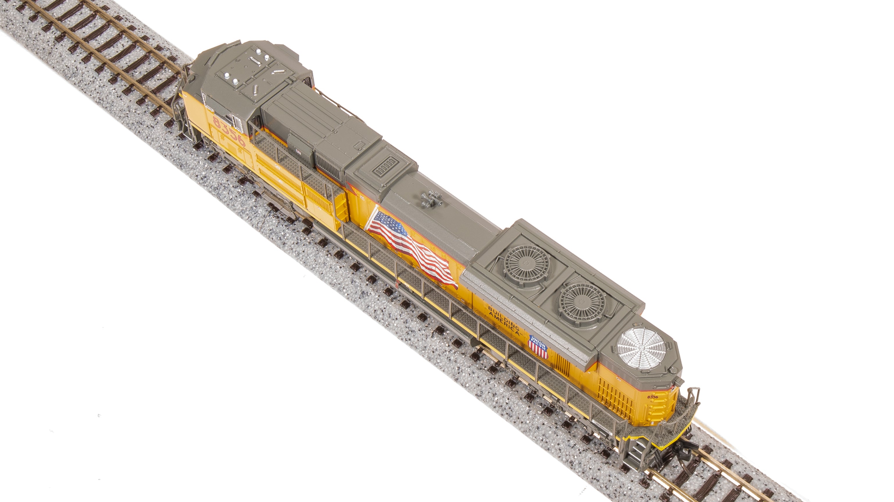 8427 EMD SD70ACe, UP 8356, Building America, Paragon4 Sound/DC/DCC, N