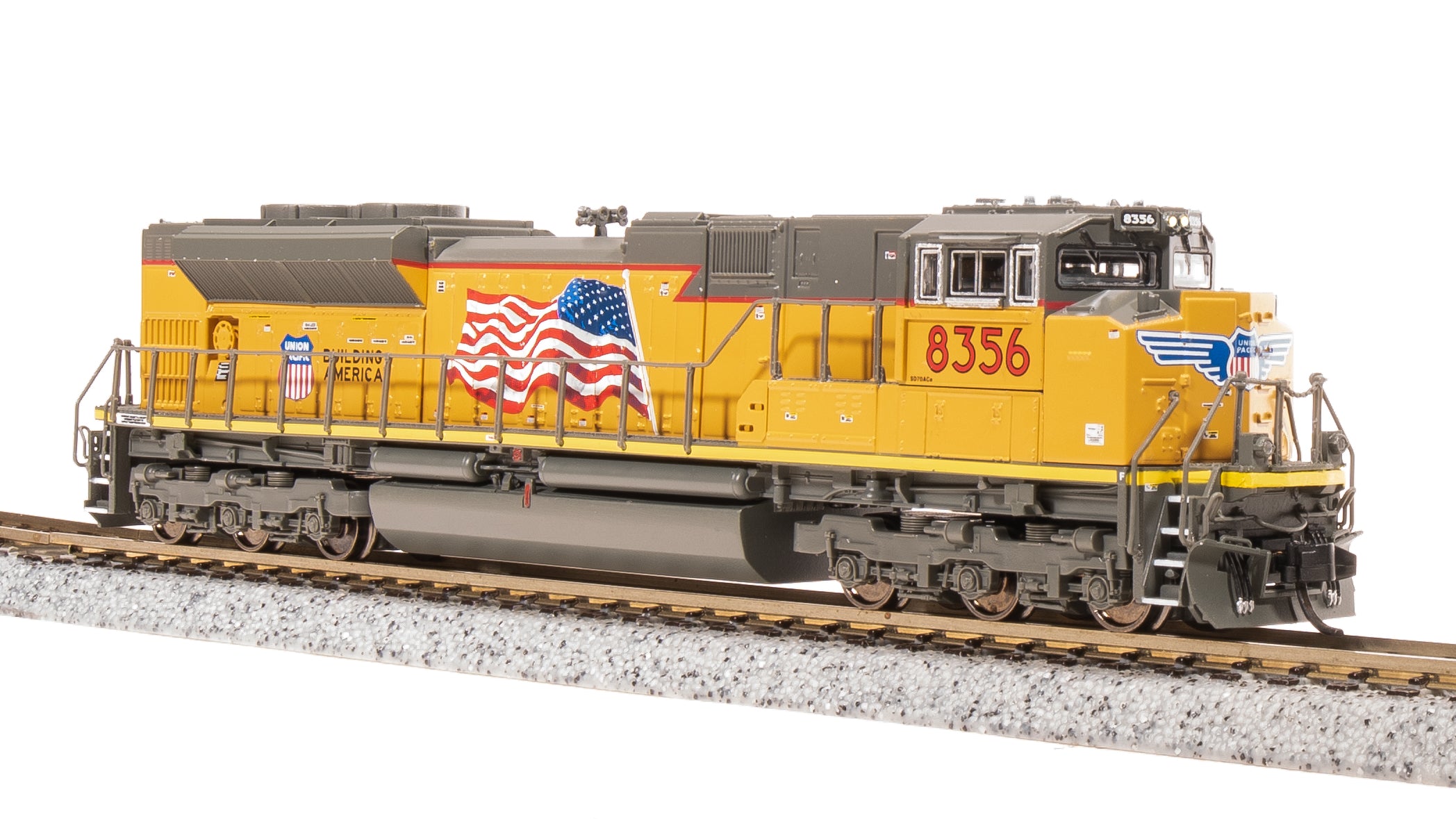 8427 EMD SD70ACe, UP 8356, Building America, Paragon4 Sound/DC/DCC, N