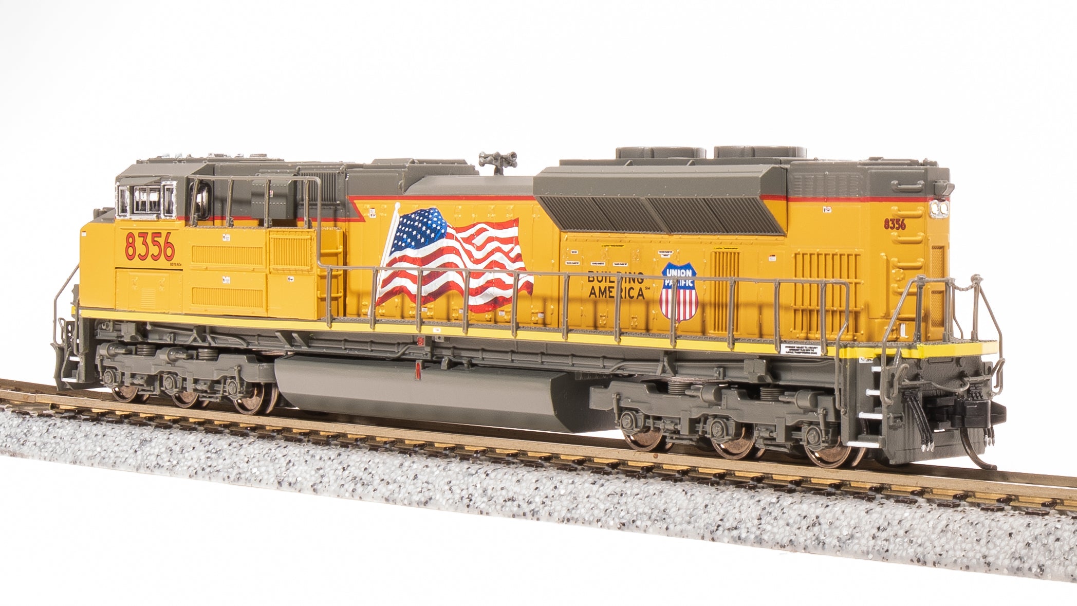 8427 EMD SD70ACe, UP 8356, Building America, Paragon4 Sound/DC/DCC, N