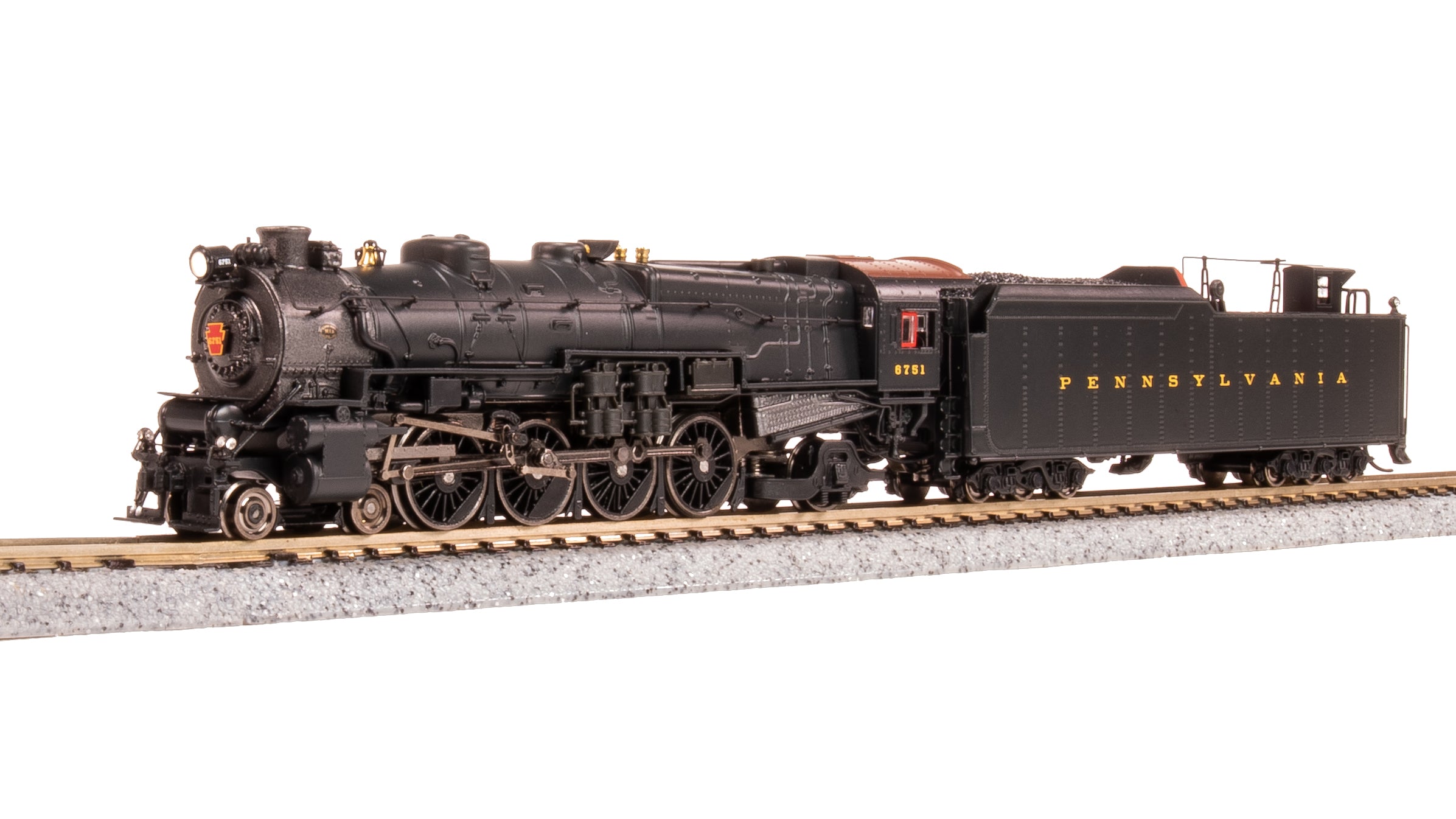 8510 PRR M1a 4-8-2, #6751, Paragon4 Sound/DC/DCC, N Scale