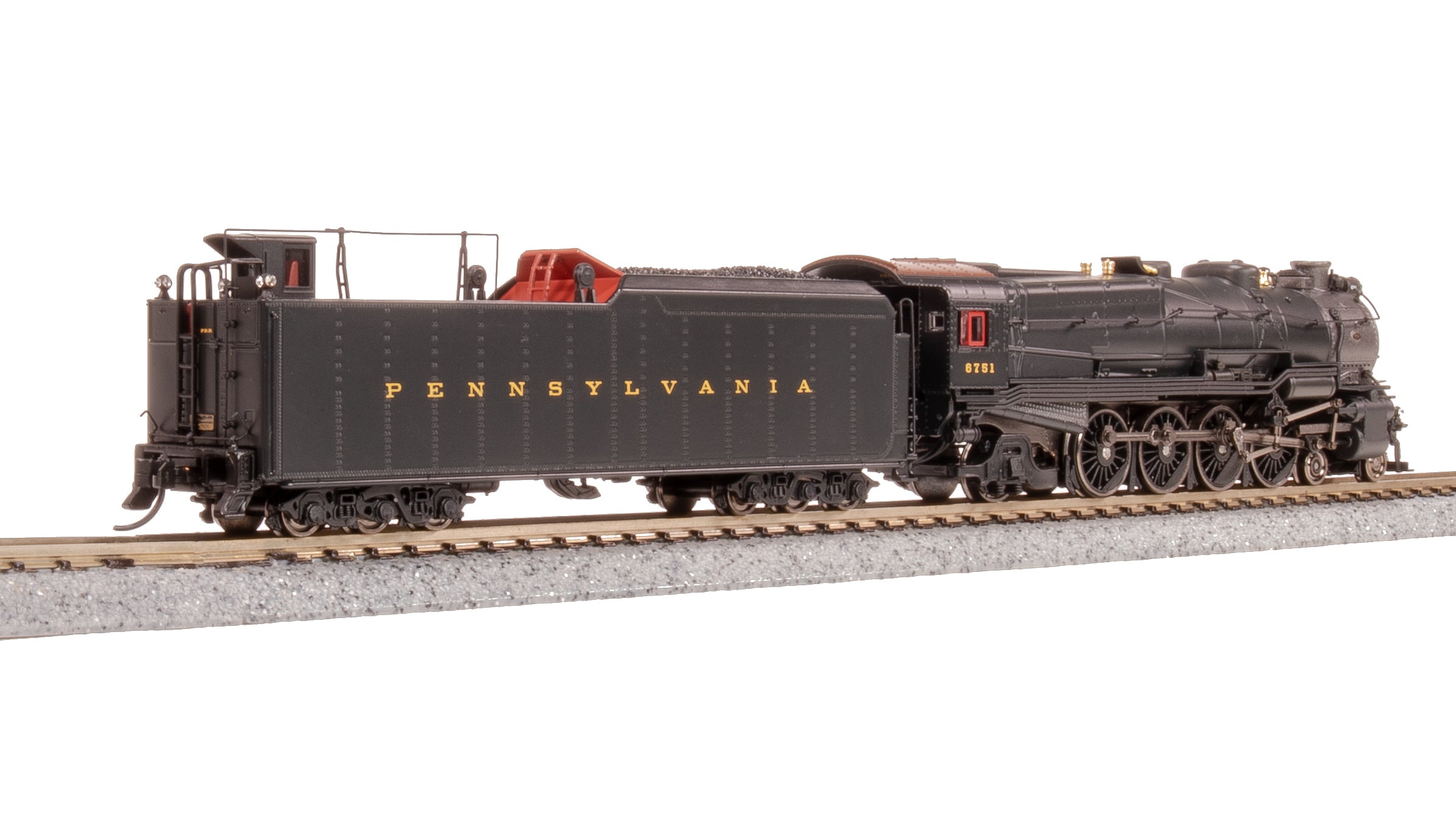 8510 PRR M1a 4-8-2, #6751, Paragon4 Sound/DC/DCC, N Scale