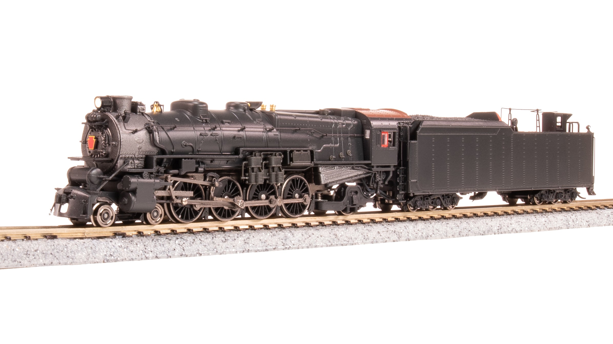 8517 PRR M1b 4-8-2, unlettered, Paragon4 Sound/DC/DCC, N Scale