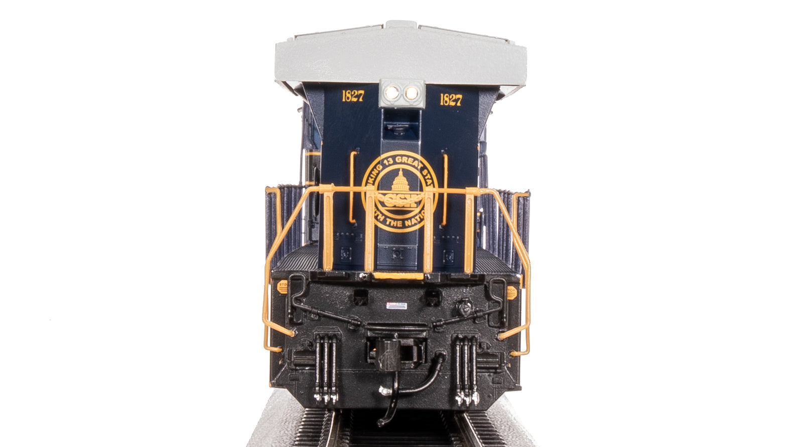 8539 GE ES44AC, CSX #1827, B&O Heritage Paint, Paragon4 Sound/DC/DCC, HO