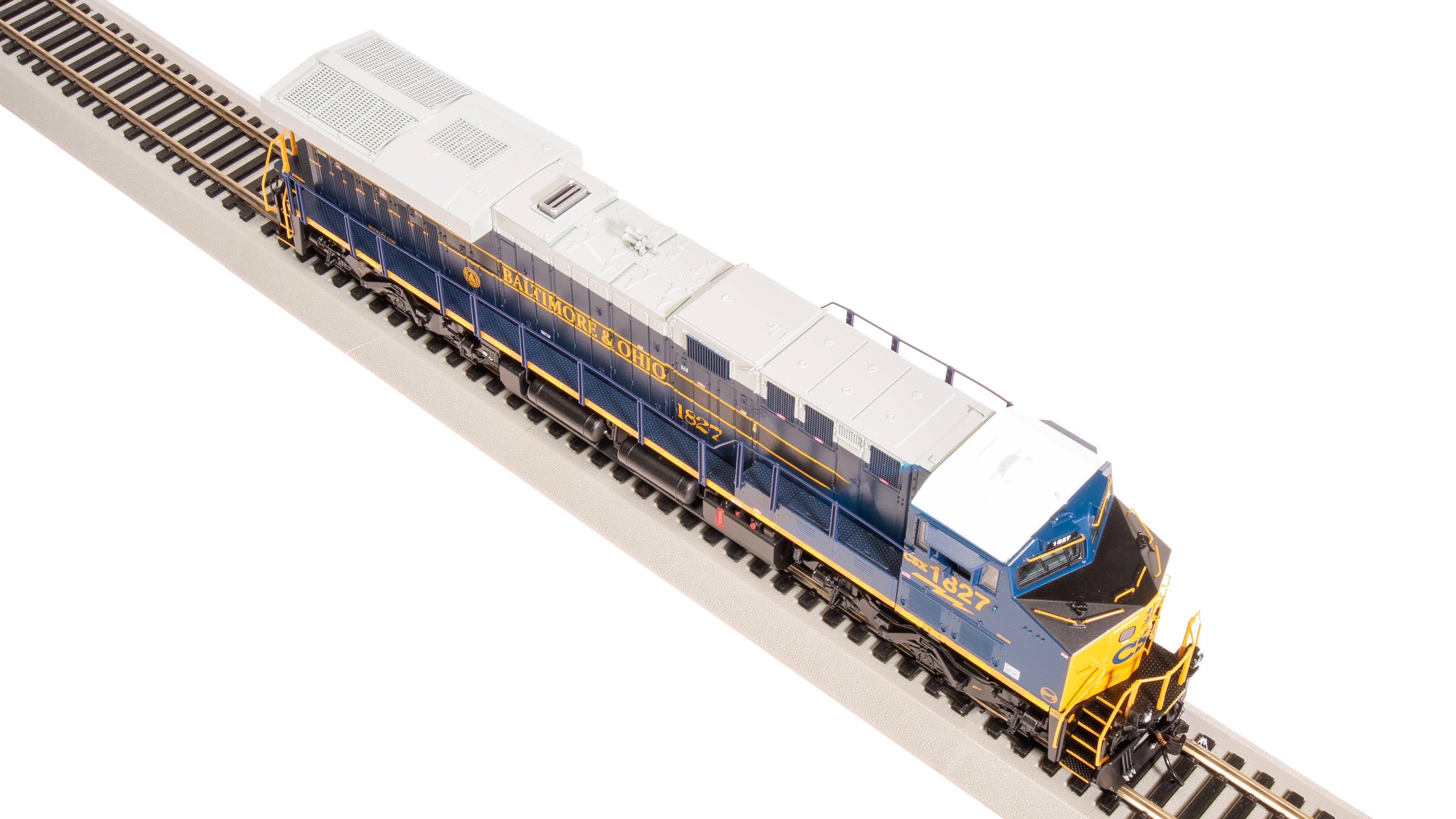 8539 GE ES44AC, CSX #1827, B&O Heritage Paint, Paragon4 Sound/DC/DCC, HO