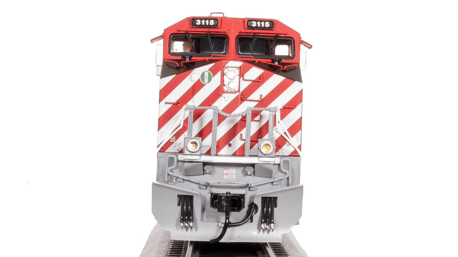 8555 GE ES44AC, CN #3115, BC Rail Heritage Paint, No-Sound / DCC-Ready, HO