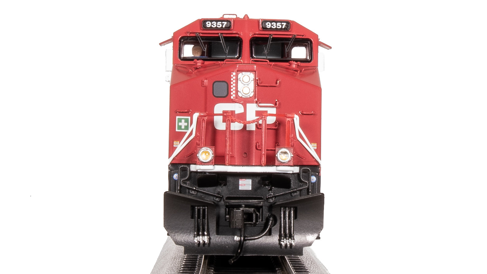 8557 GE ES44AC, CP #9368, Action Red, No-Sound / DCC-Ready, HO