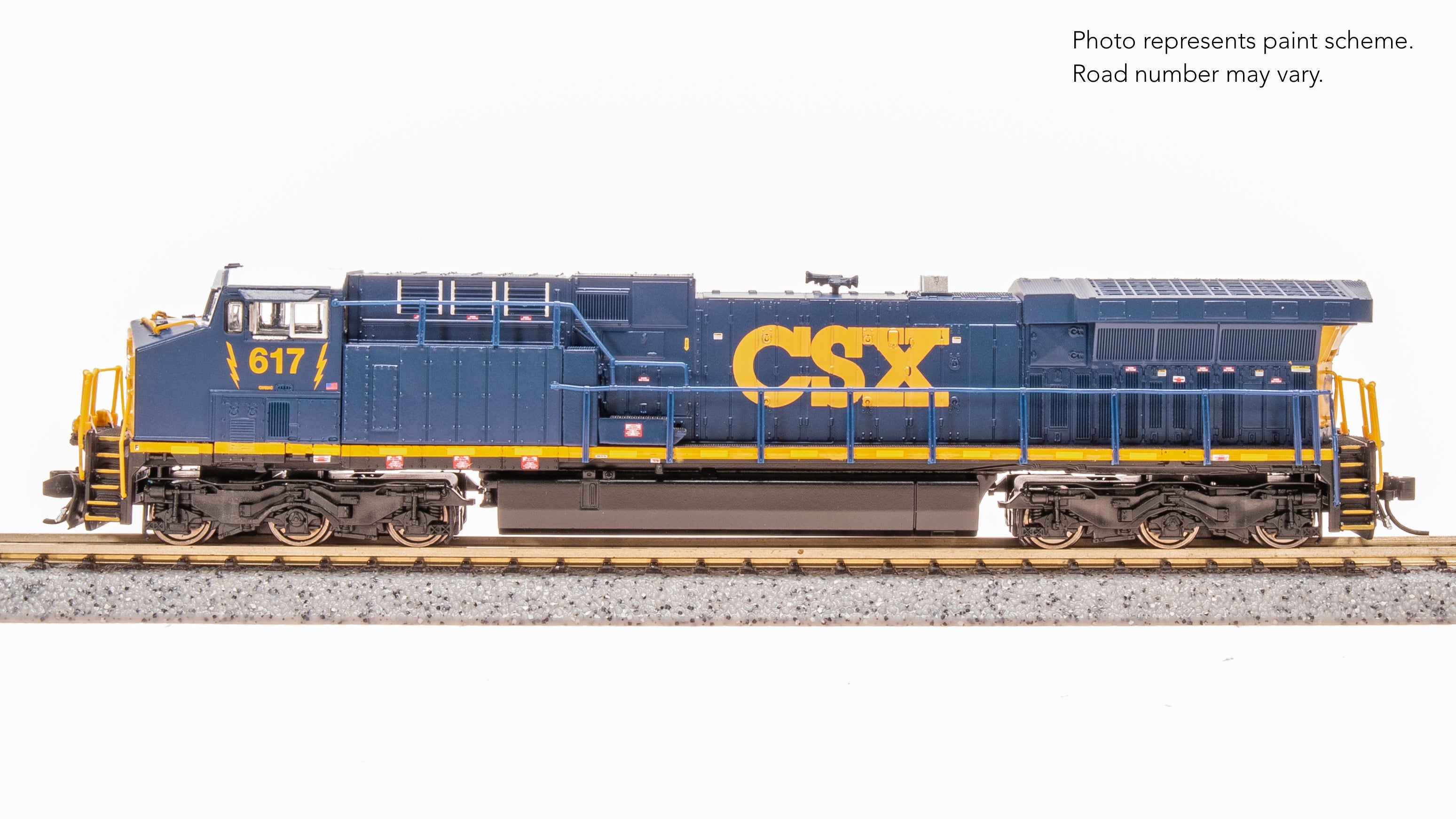 8575 GE AC6000, CSX #629, YN3 Paint, Paragon4 Sound/DC/DCC, N