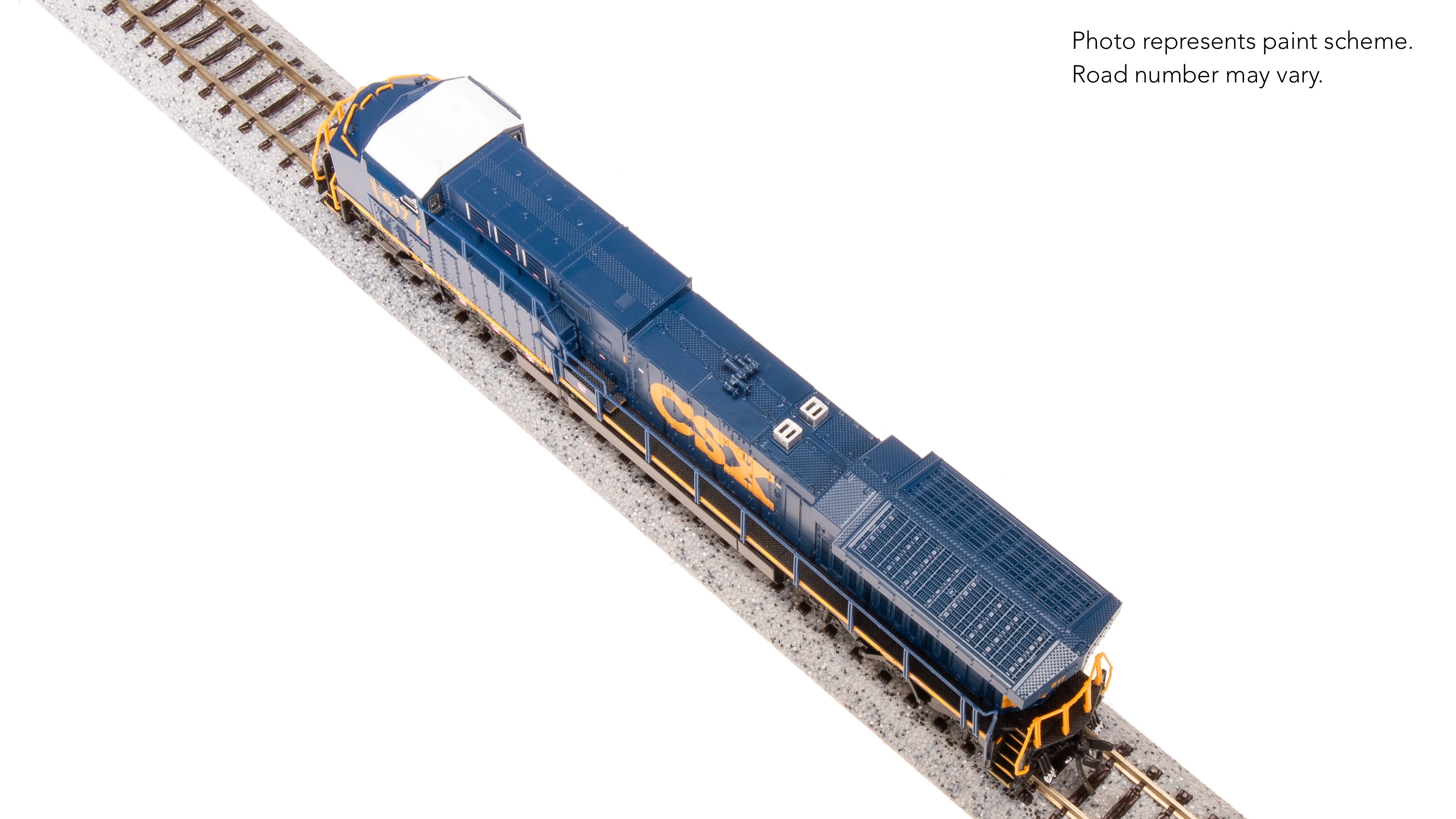 8575 GE AC6000, CSX #629, YN3 Paint, Paragon4 Sound/DC/DCC, N