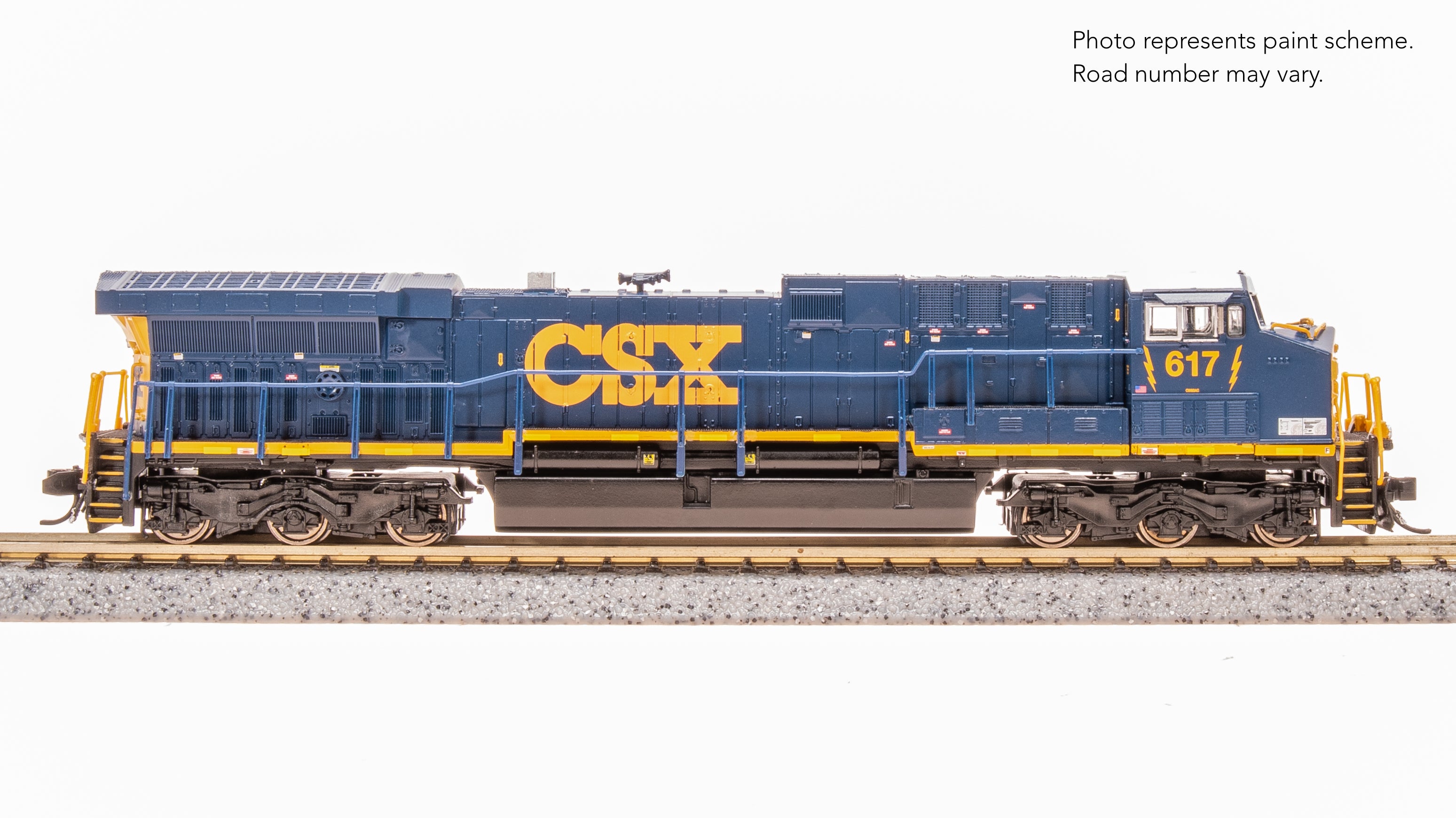 8575 GE AC6000, CSX #629, YN3 Paint, Paragon4 Sound/DC/DCC, N