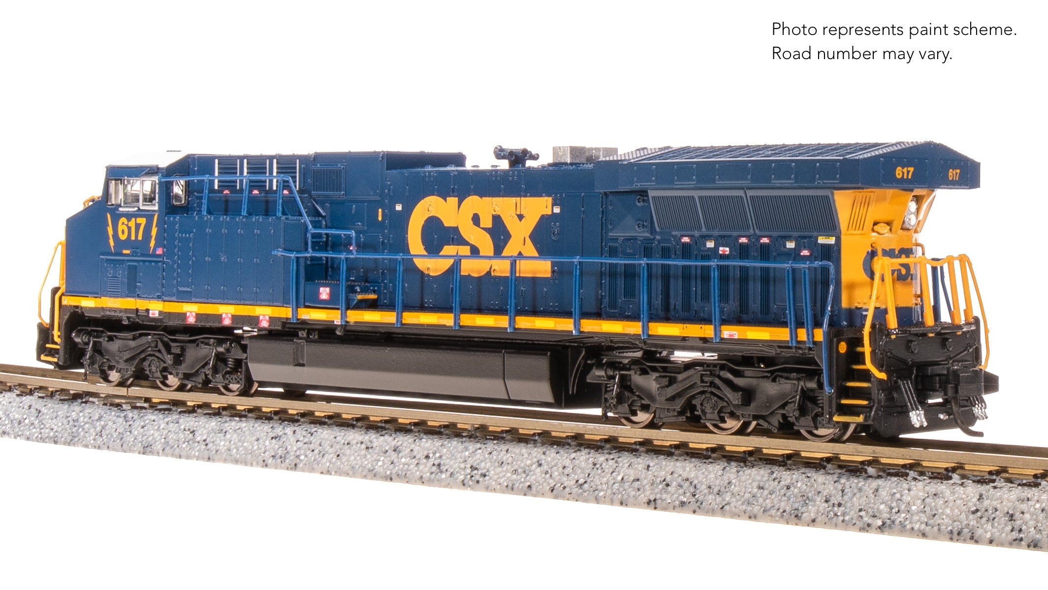 8575 GE AC6000, CSX #629, YN3 Paint, Paragon4 Sound/DC/DCC, N