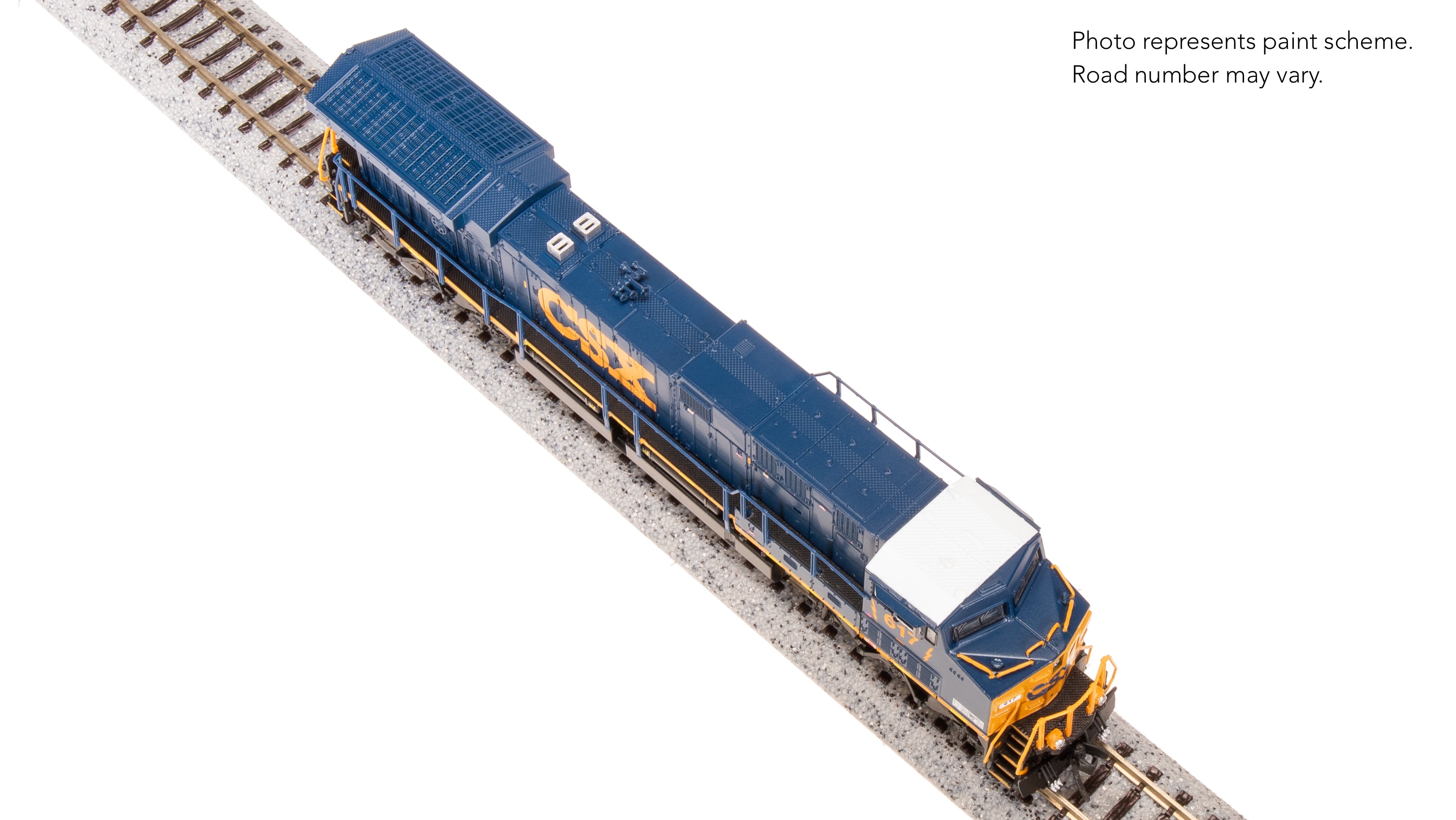 8575 GE AC6000, CSX #629, YN3 Paint, Paragon4 Sound/DC/DCC, N