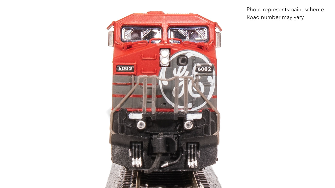 8576 GE AC6000, GECX 6002, Gray & Red, Paragon4 Sound/DC/DCC, N