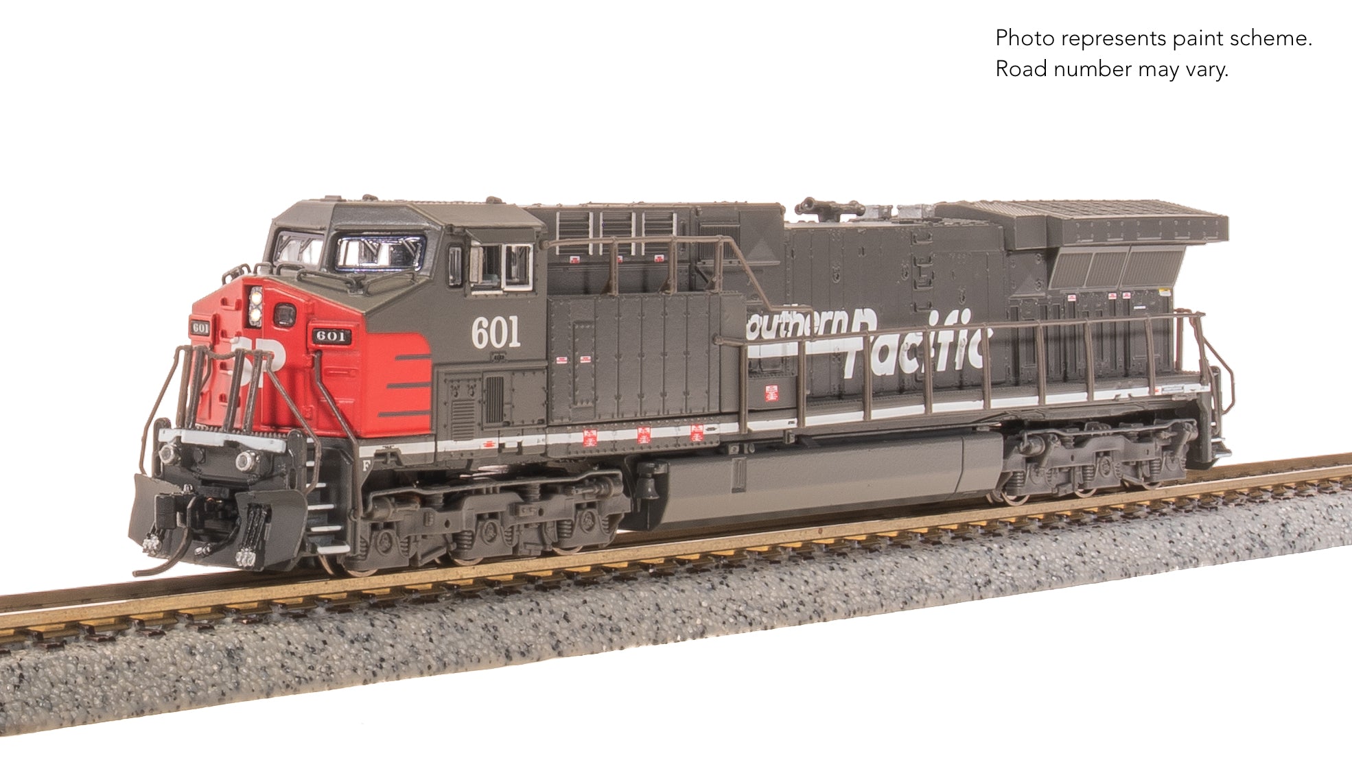 8578 GE AC6000, SP #601, Bloody Nose Paint, Paragon4 Sound/DC/DCC, N