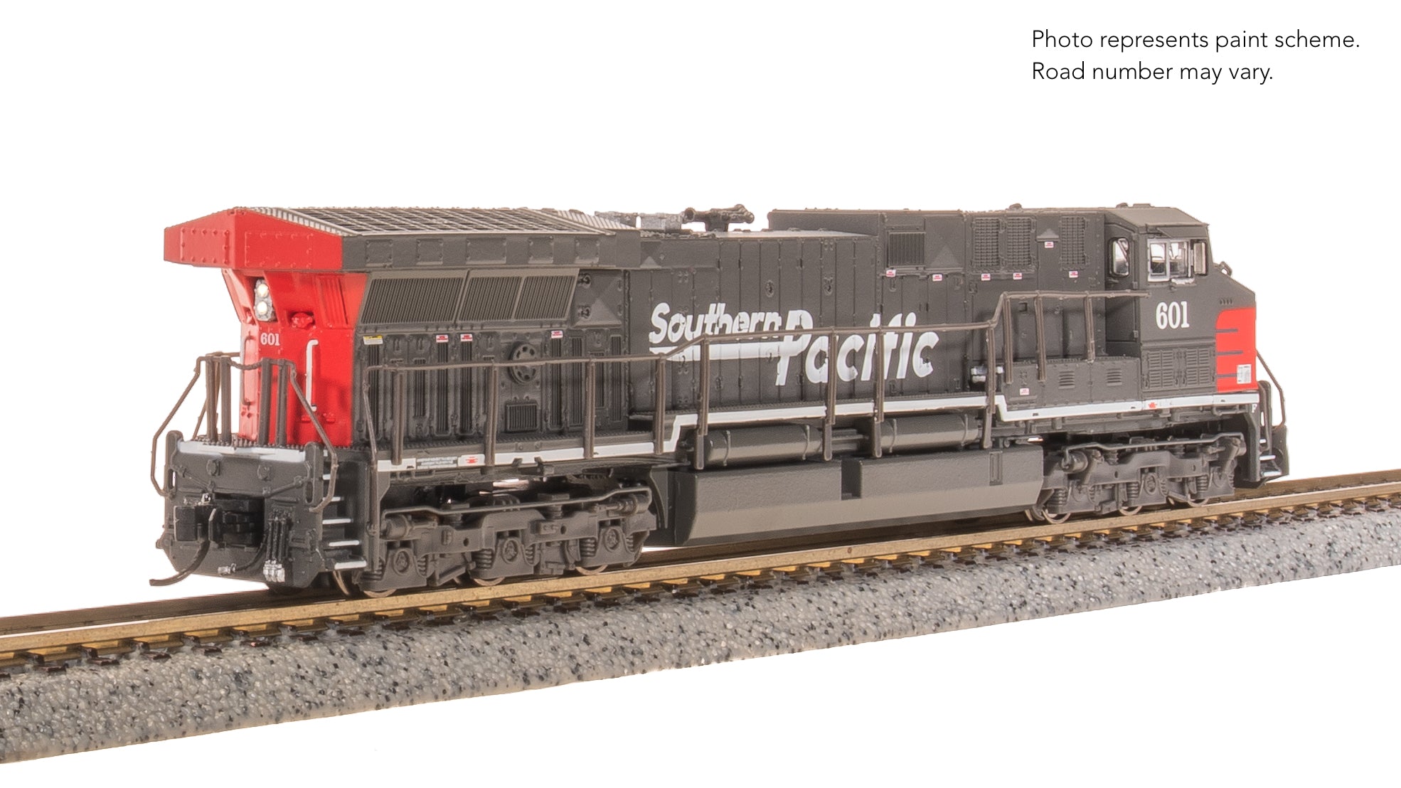 8578 GE AC6000, SP #601, Bloody Nose Paint, Paragon4 Sound/DC/DCC, N