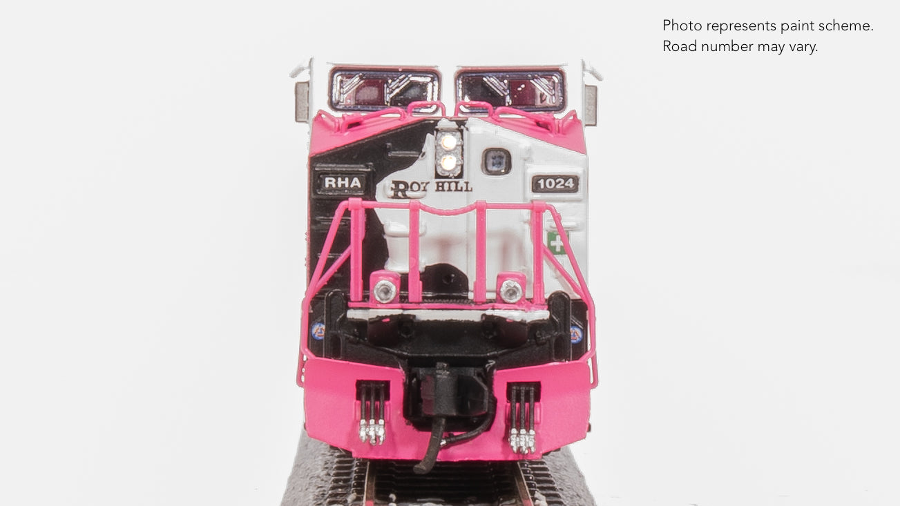 8580 GE AC6000, Roy Hill Mining #1024, Pink/White/Black Paint, Paragon4 Sound/DC/DCC, N