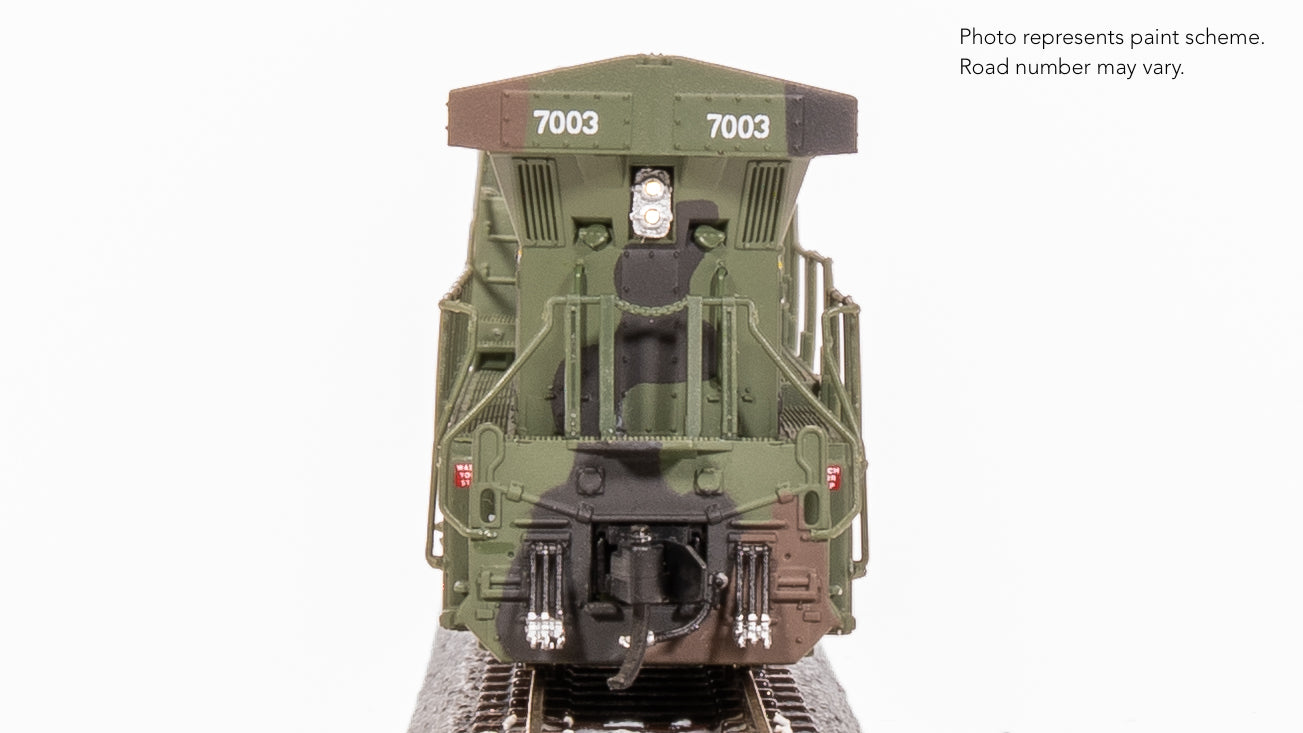 8587 GE AC6000, "Support Our Troops" Fantasy Paint, Paragon4 Sound/DC/DCC, N