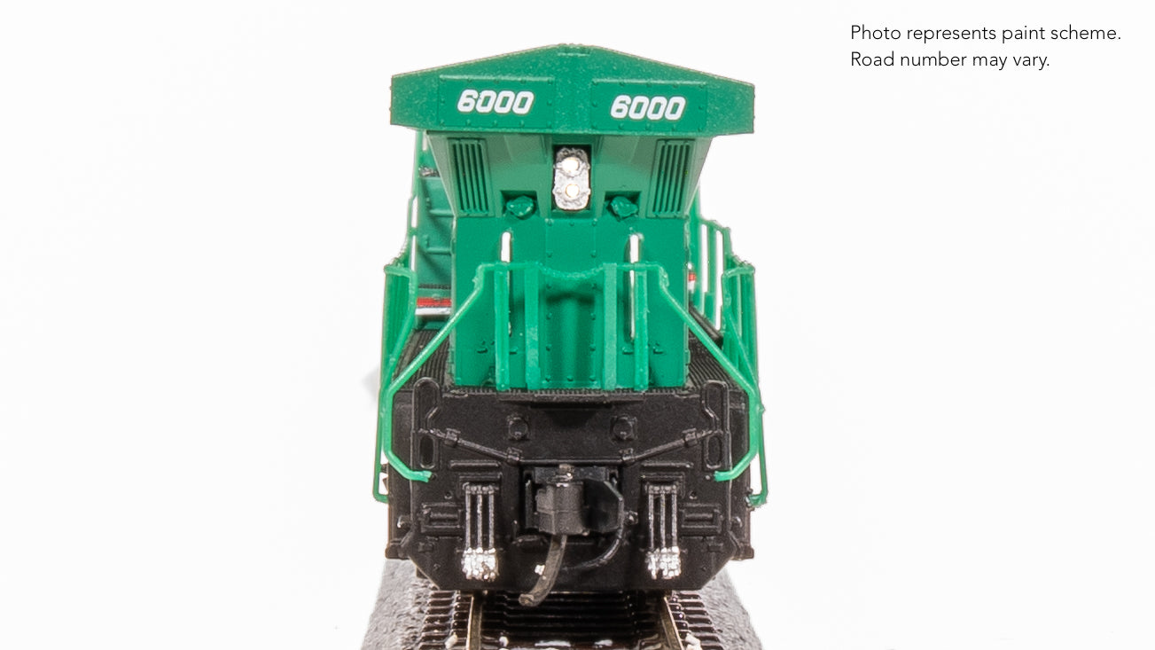 8597 GE AC6000, GE Demo #6000, Green Demo Paint, No-Sound / DCC-Ready, N