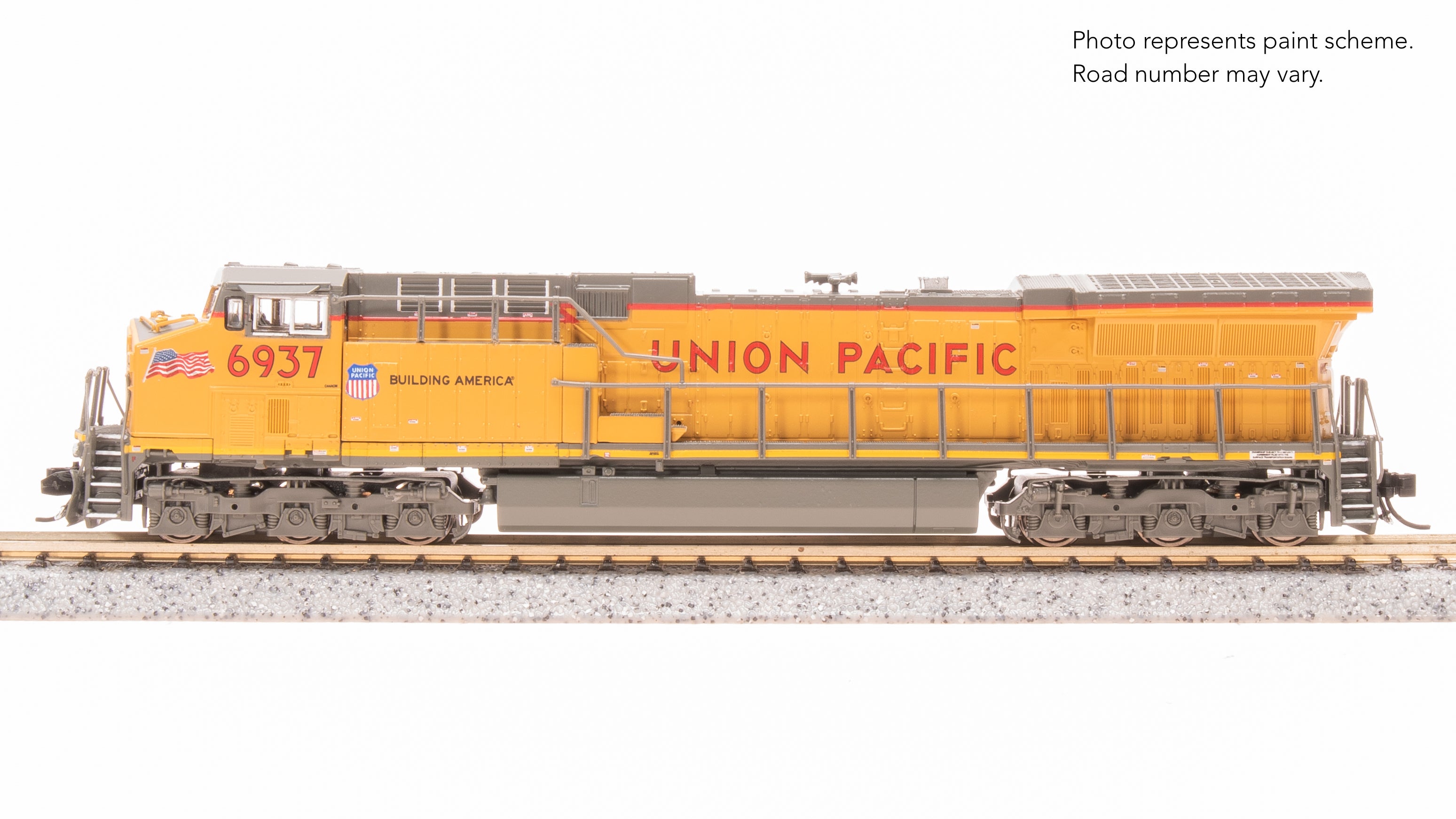 8602 GE AC6000, UP #6937, Small Flags Scheme, No-Sound / DCC-Ready, N