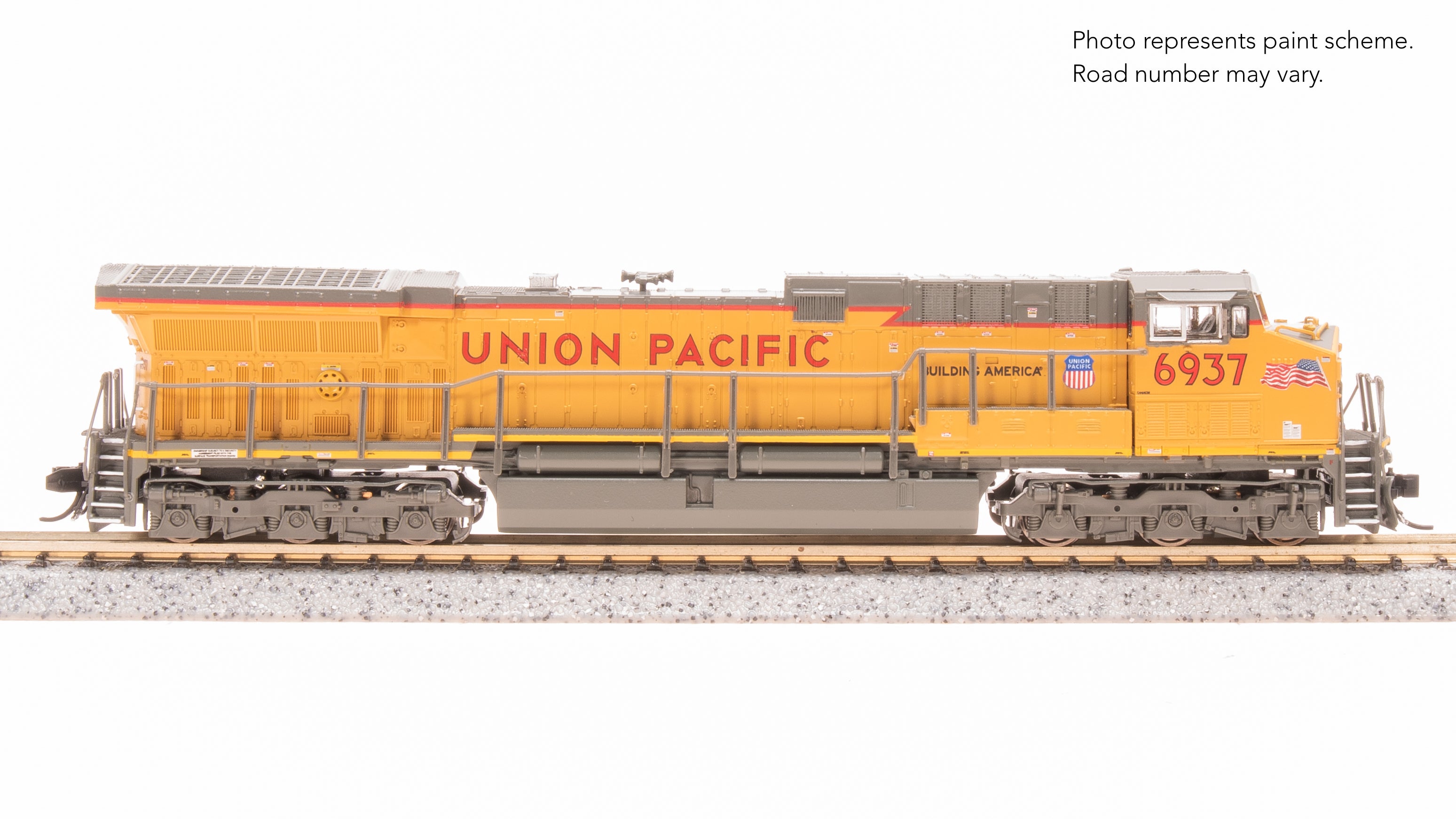 8602 GE AC6000, UP #6937, Small Flags Scheme, No-Sound / DCC-Ready, N