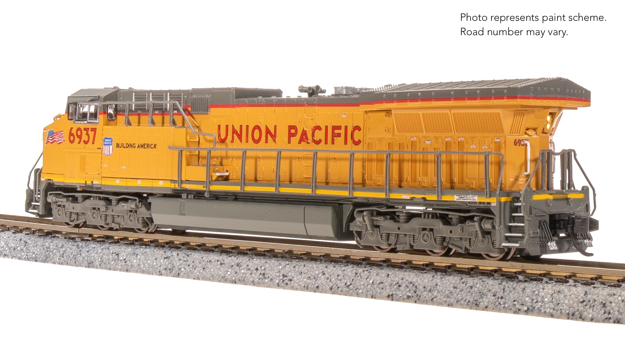 8602 GE AC6000, UP #6937, Small Flags Scheme, No-Sound / DCC-Ready, N