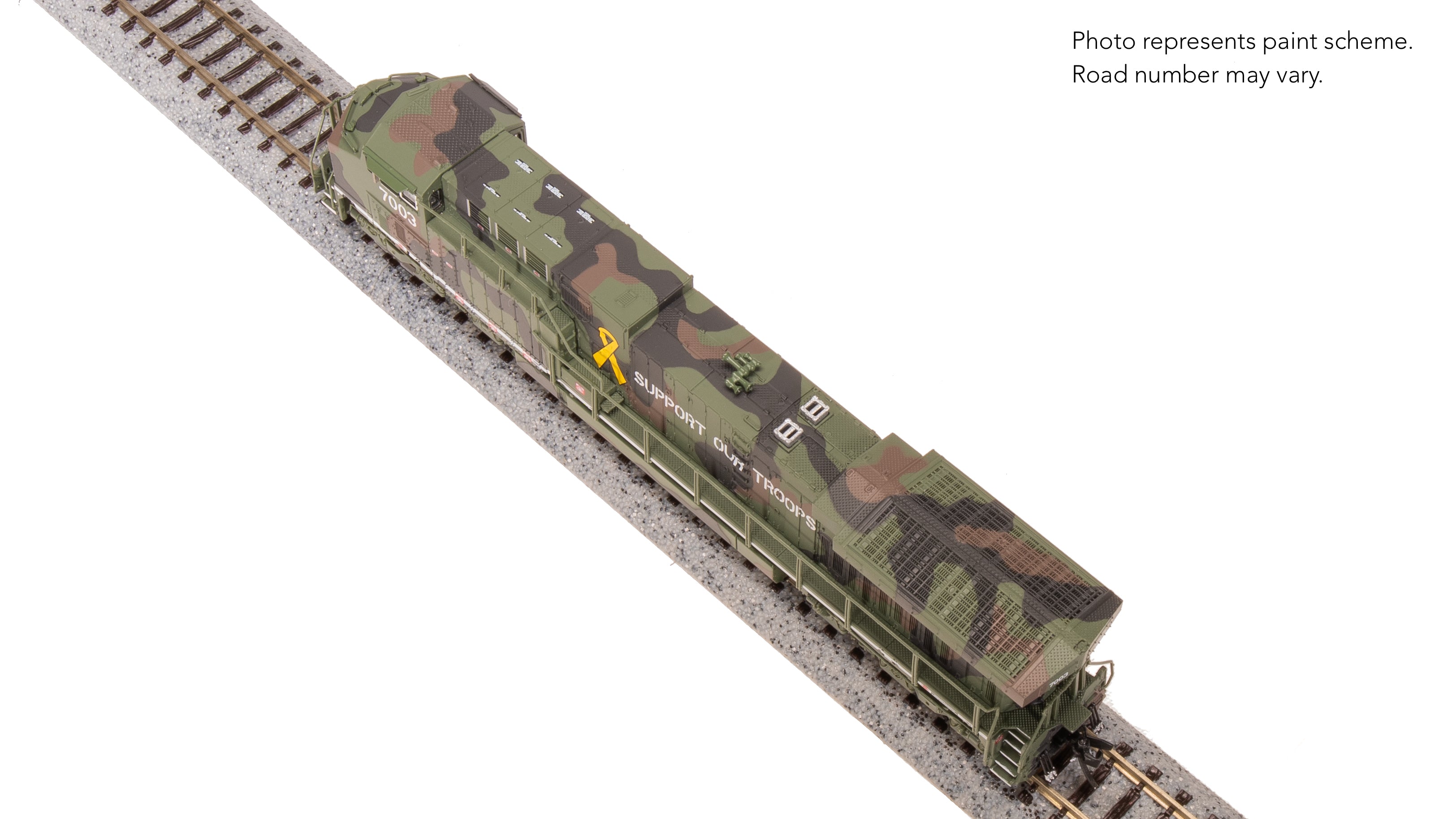 8605 GE AC6000, "Support Our Troops" Fantasy Paint, No-Sound / DCC-Ready, N