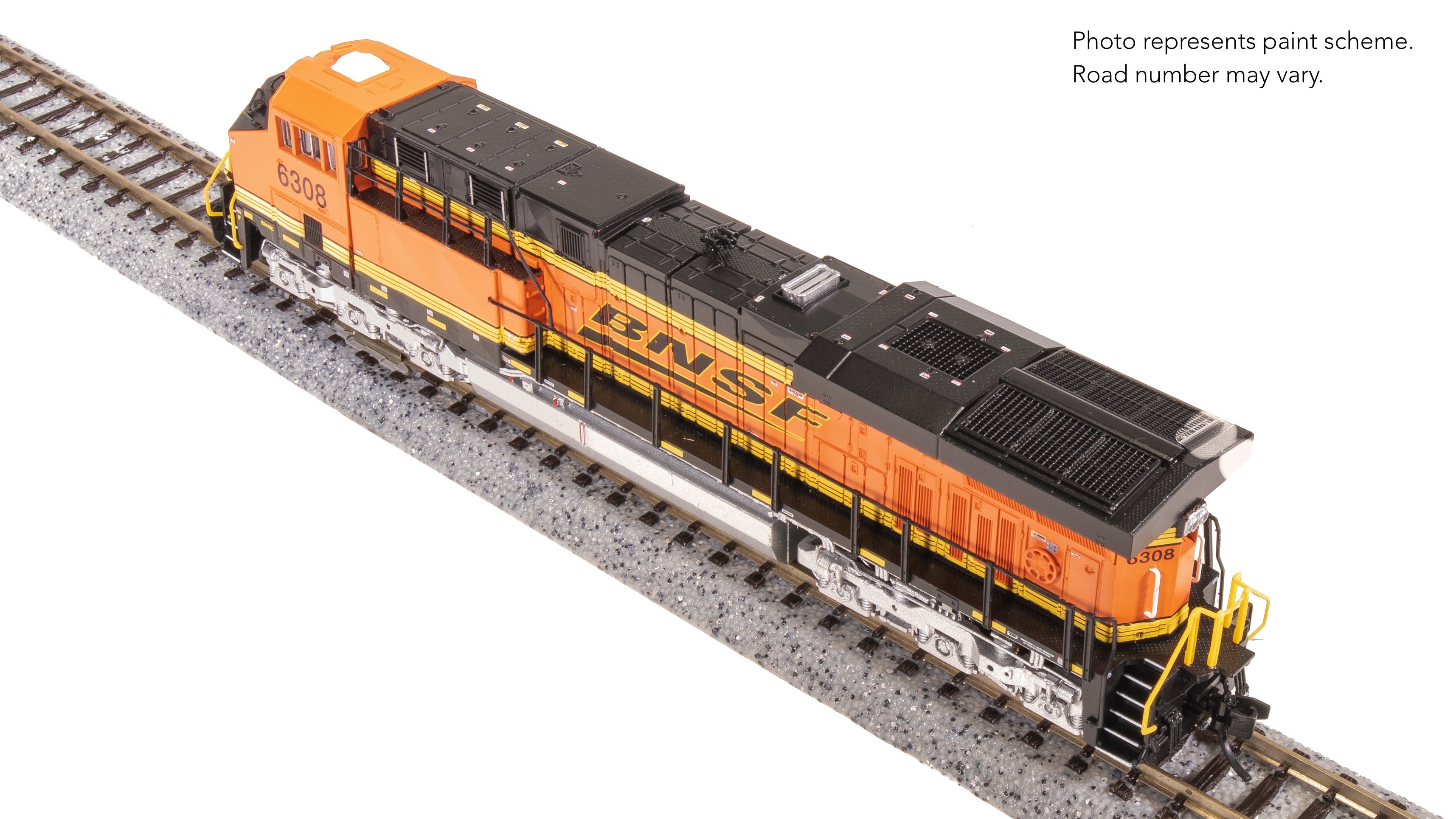 8610 GE ES44AC, BNSF 6308, Swoosh Scheme, Paragon4 Sound/DC/DCC, N