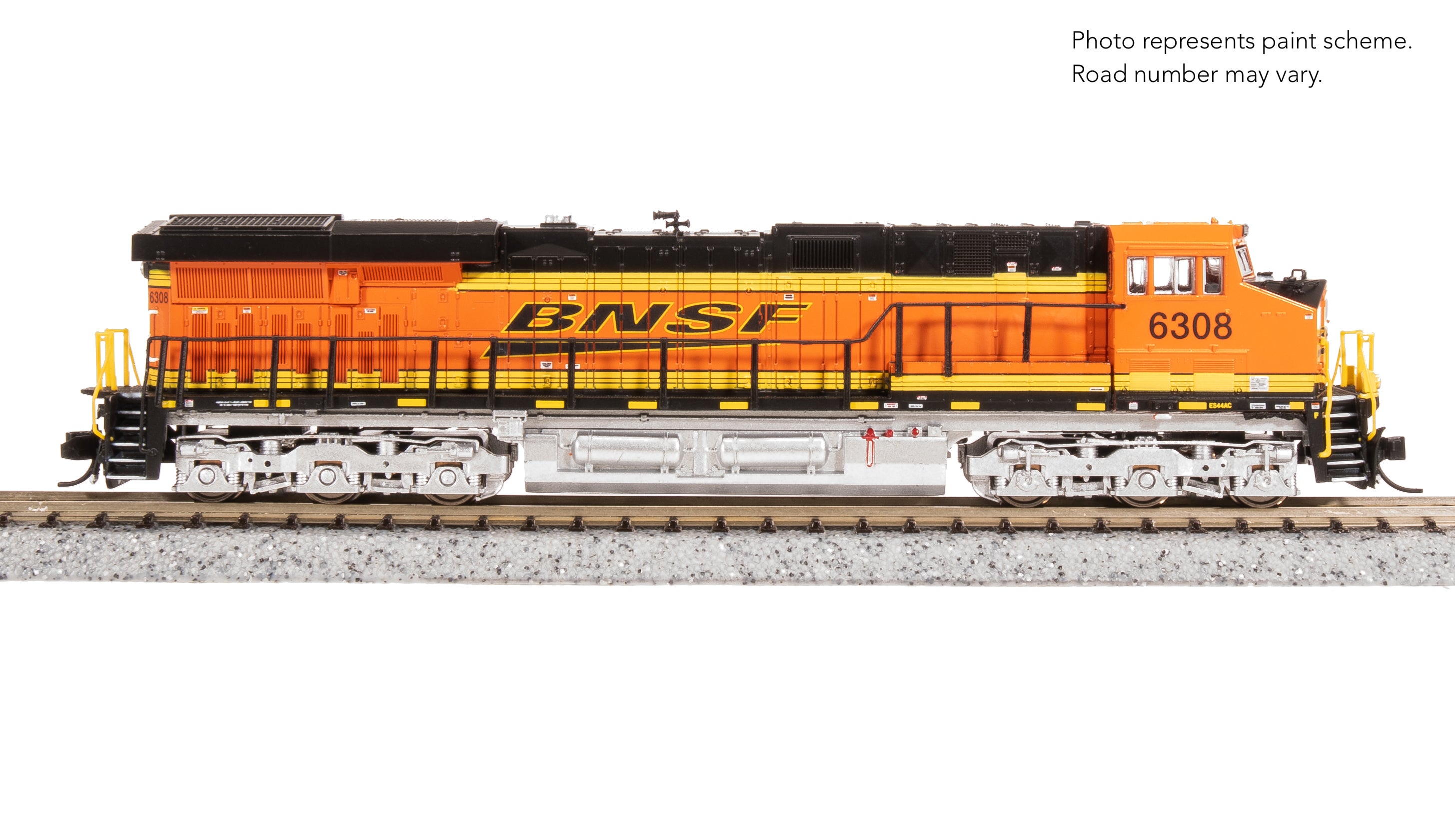 8610 GE ES44AC, BNSF 6308, Swoosh Scheme, Paragon4 Sound/DC/DCC, N