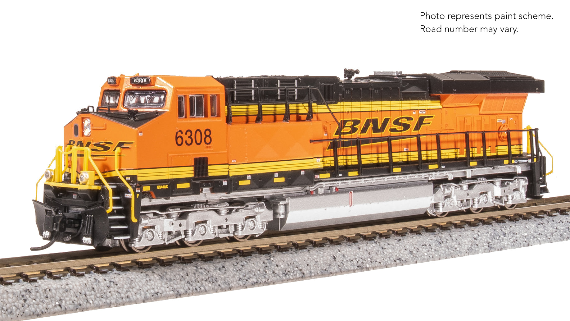 8610 GE ES44AC, BNSF 6308, Swoosh Scheme, Paragon4 Sound/DC/DCC, N