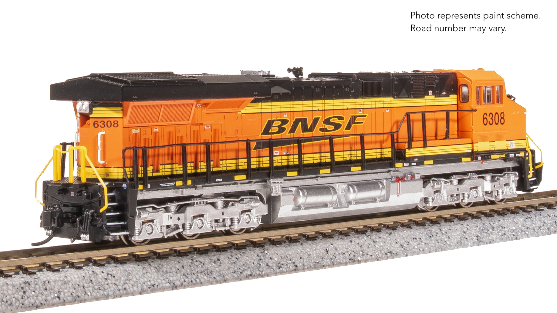 8610 GE ES44AC, BNSF 6308, Swoosh Scheme, Paragon4 Sound/DC/DCC, N