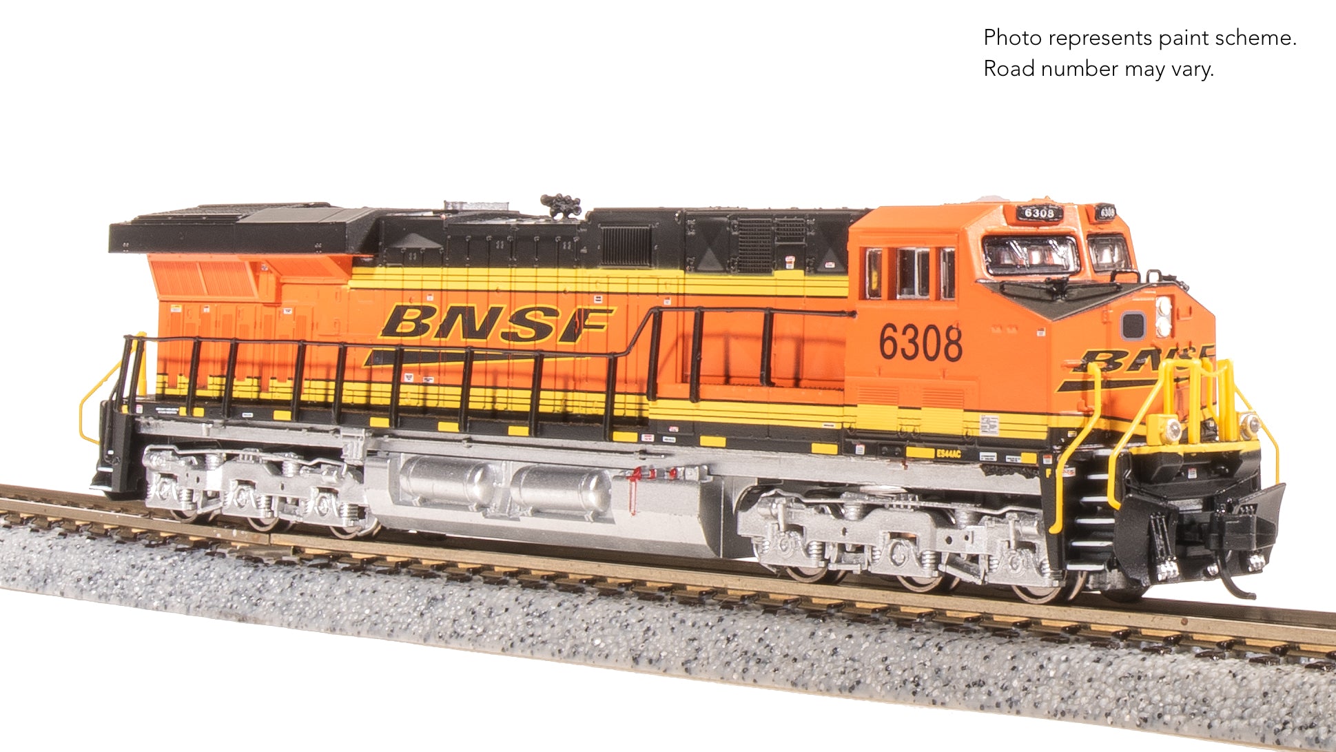 8610 GE ES44AC, BNSF 6308, Swoosh Scheme, Paragon4 Sound/DC/DCC, N