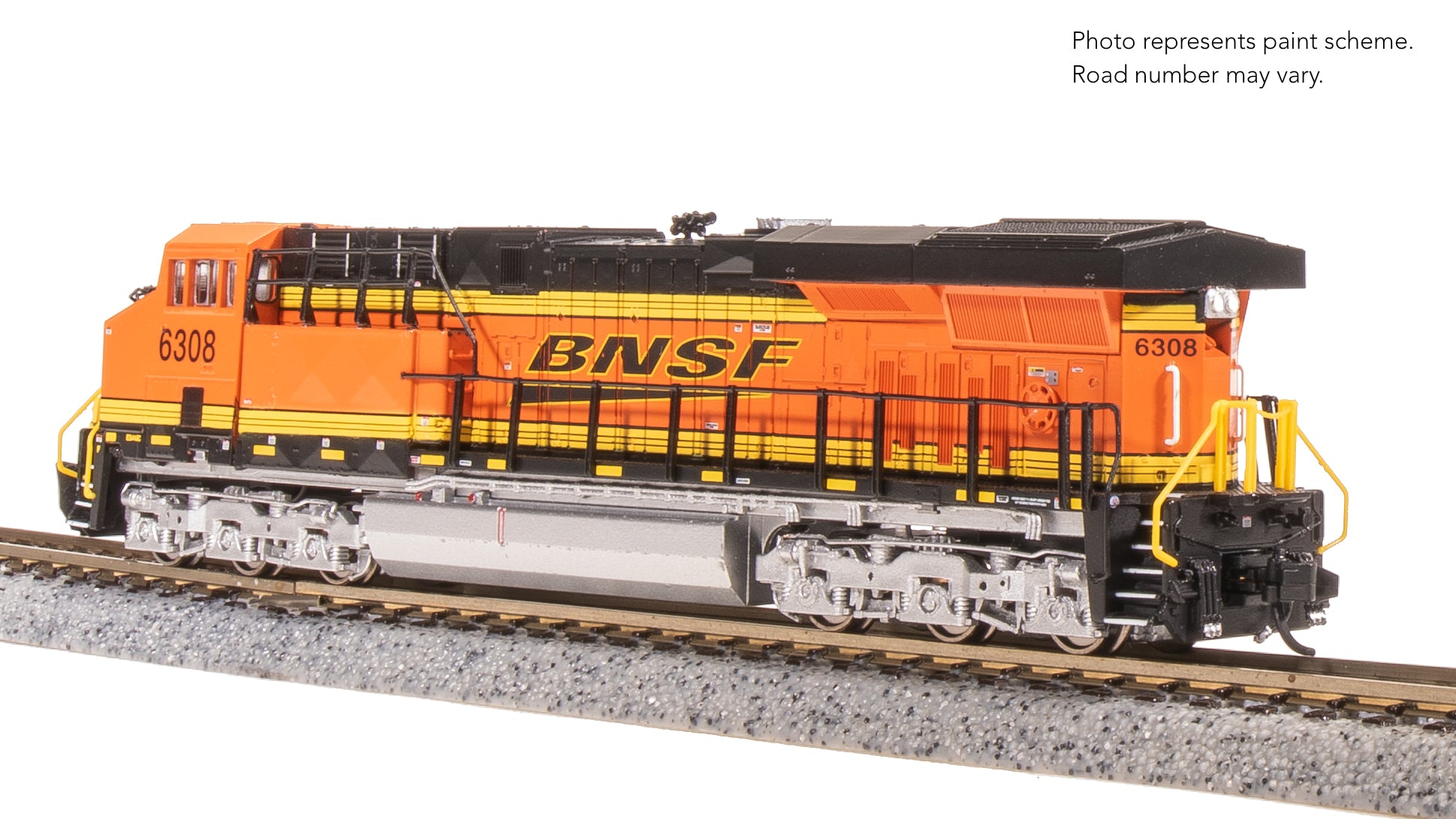 8610 GE ES44AC, BNSF 6308, Swoosh Scheme, Paragon4 Sound/DC/DCC, N