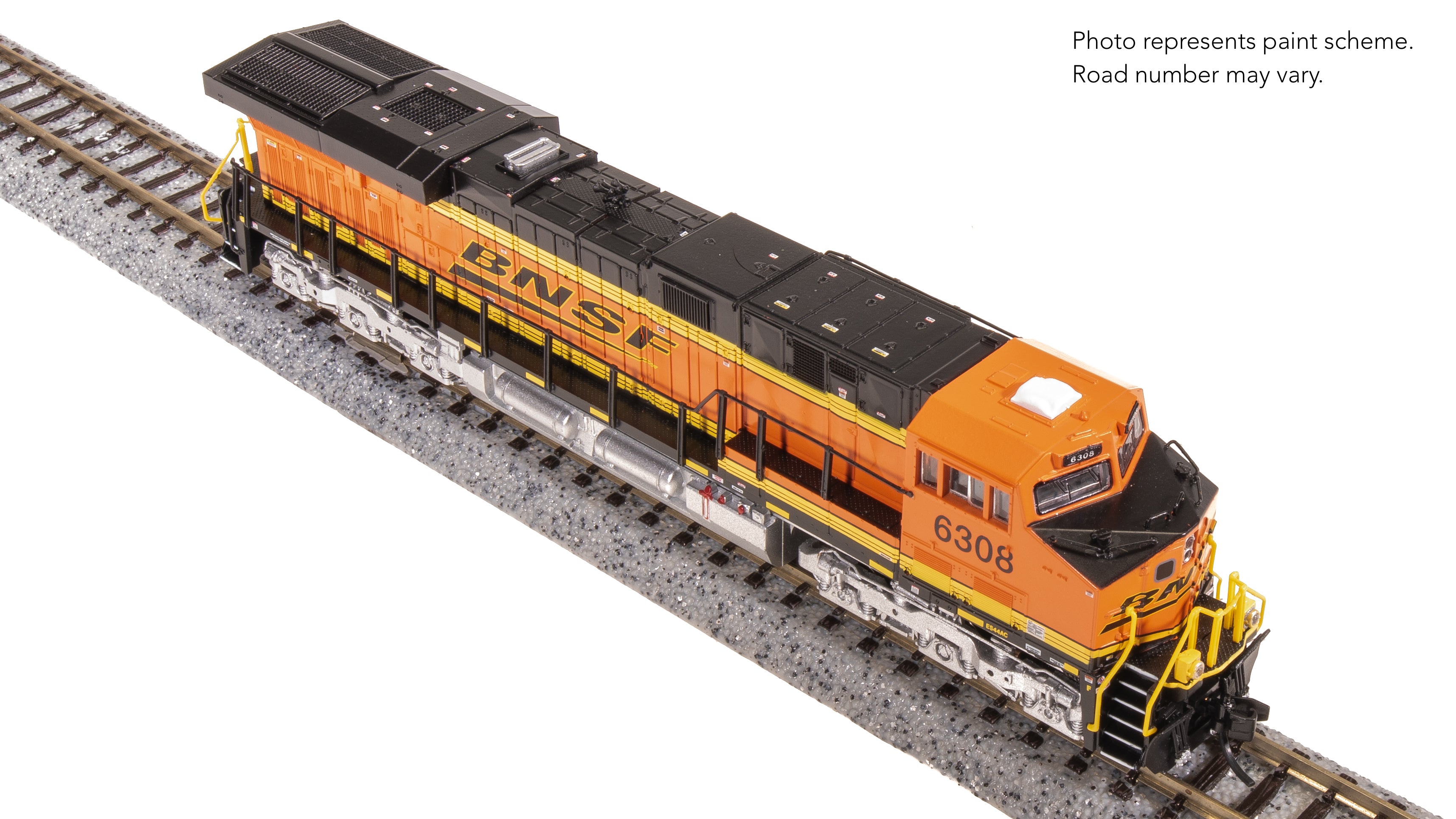 8610 GE ES44AC, BNSF 6308, Swoosh Scheme, Paragon4 Sound/DC/DCC, N