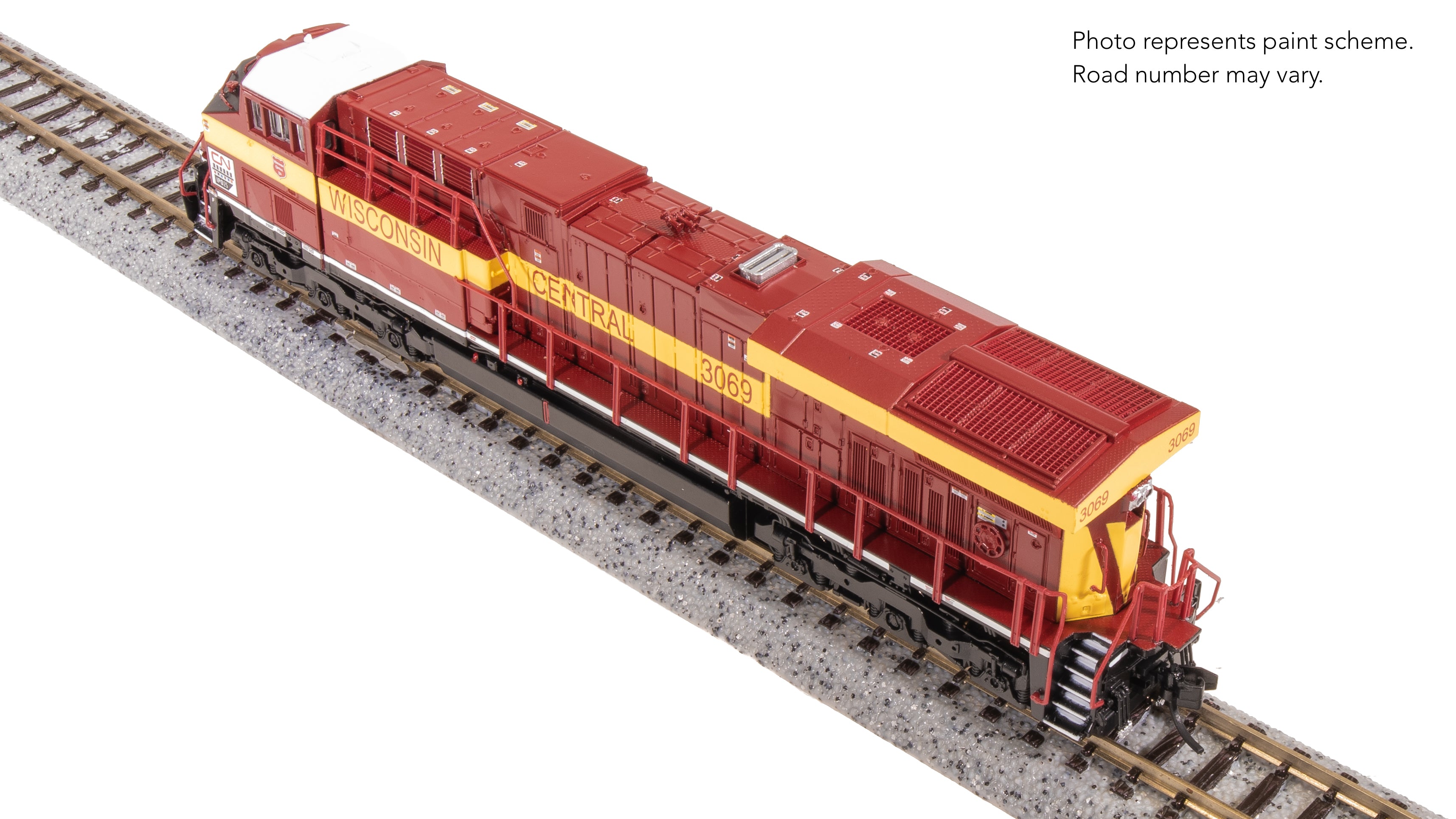 8612 GE ES44AC, CN 3069, Wisconsin Central Heritage Paint, Paragon4 Sound/DC/DCC, N