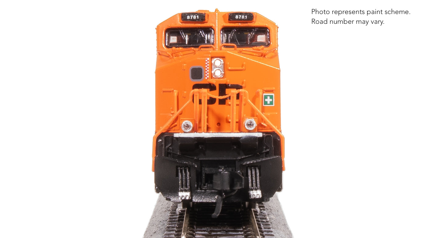 8616 GE ES44AC, CP 8781, "Saint John Express" Orange Paint, Paragon4 Sound/DC/DCC, N