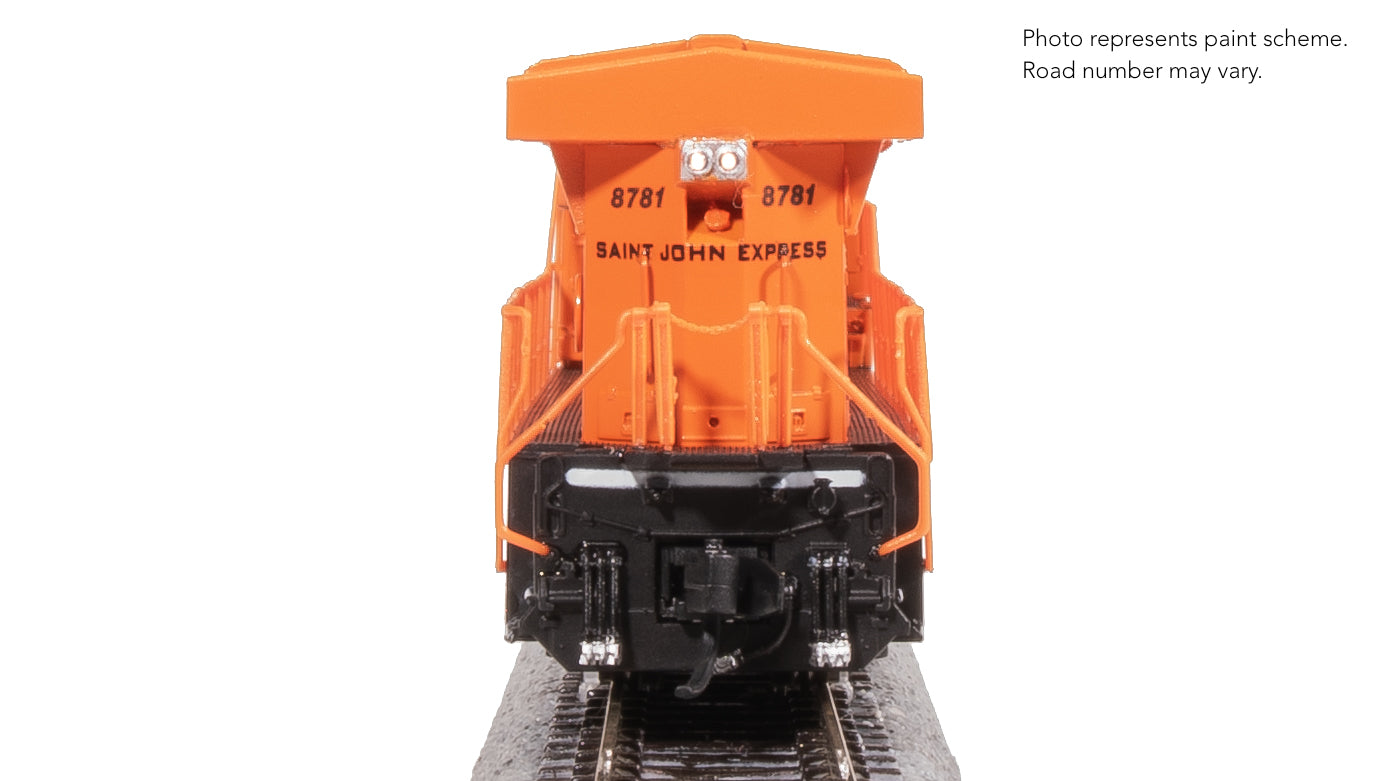 8616 GE ES44AC, CP 8781, "Saint John Express" Orange Paint, Paragon4 Sound/DC/DCC, N