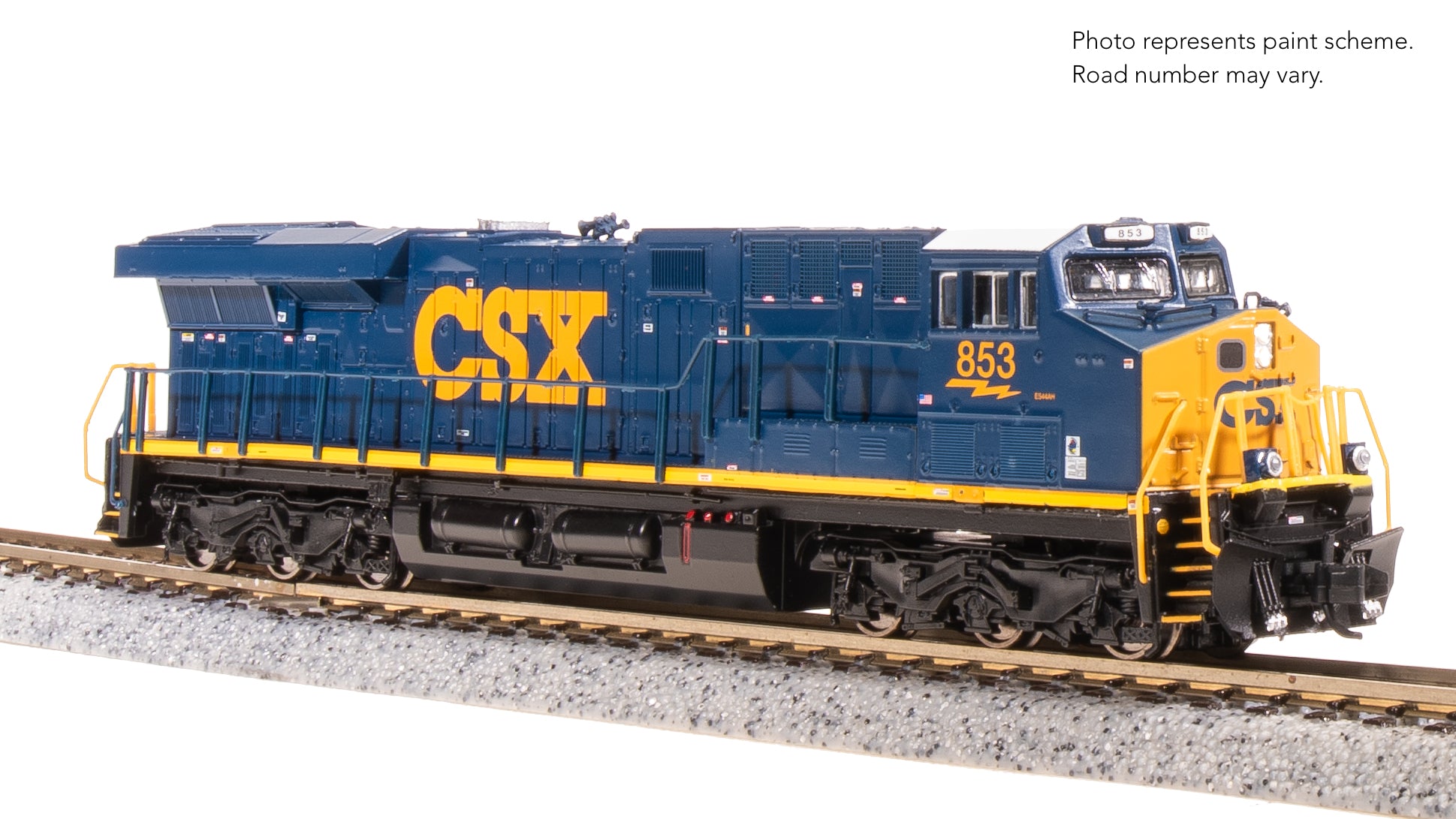 8618 GE ES44AC, CSX 876, YN3 Paint, Paragon4 Sound/DC/DCC, N