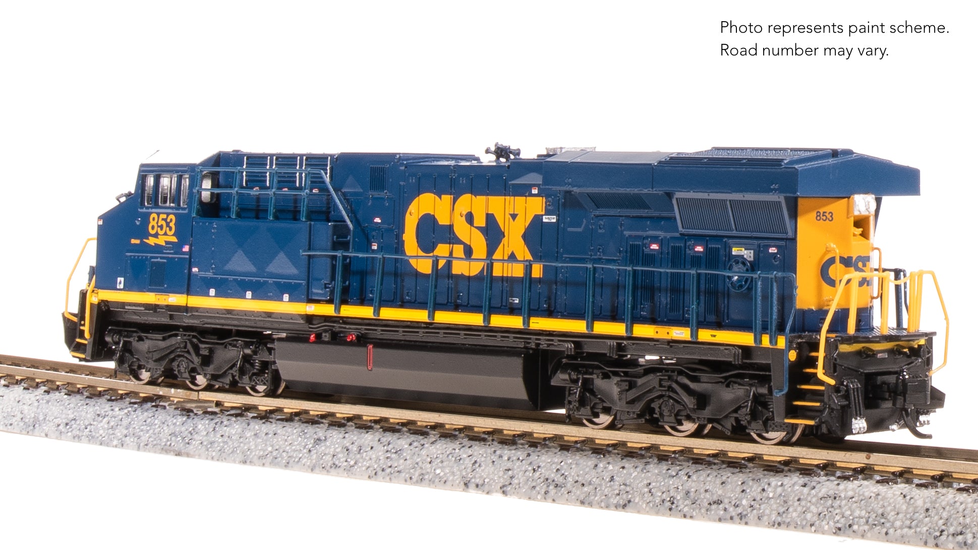 8618 GE ES44AC, CSX 876, YN3 Paint, Paragon4 Sound/DC/DCC, N