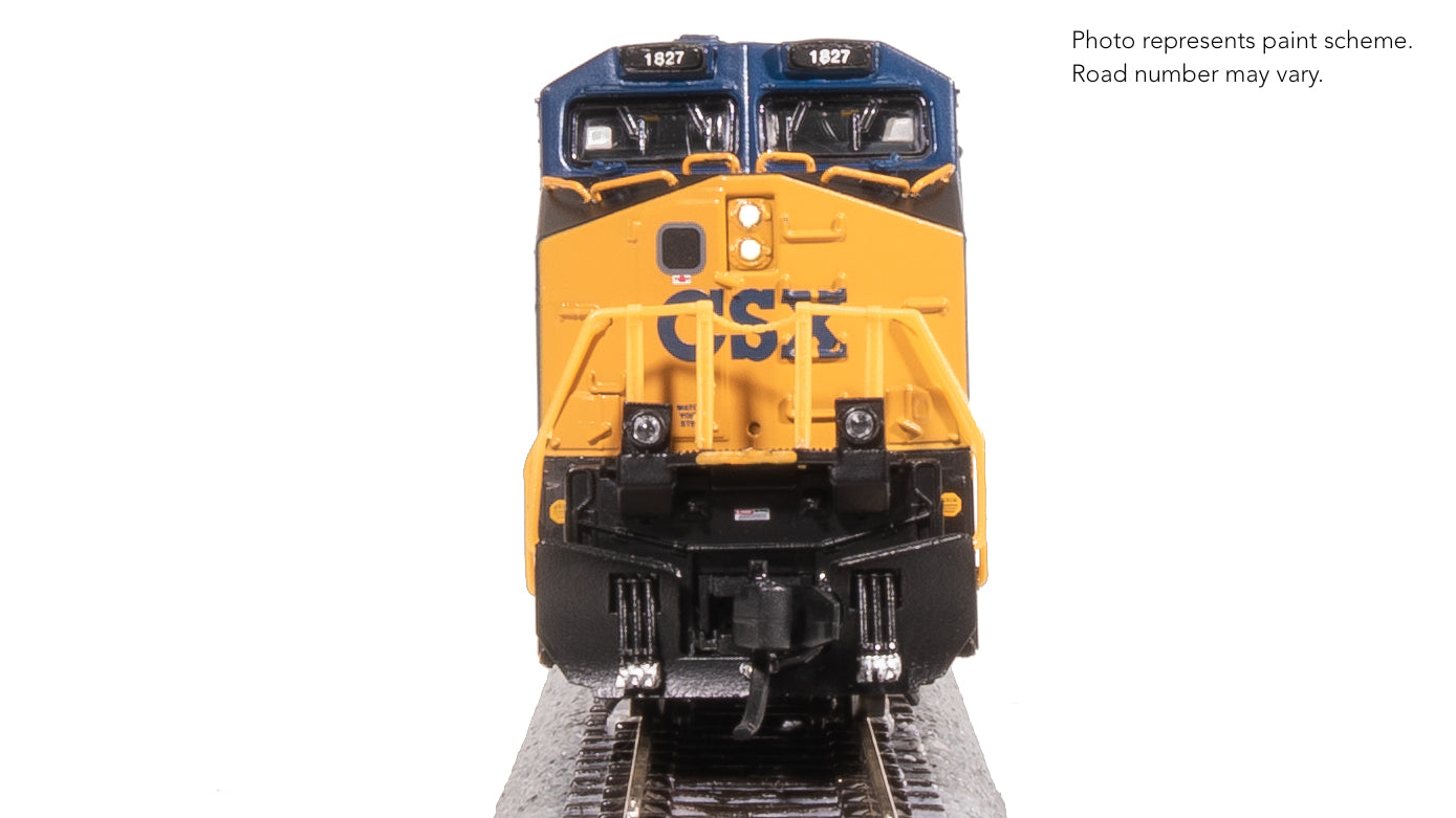 8619 GE ES44AC, CSX 1827, B&O HERITAGE PAINT, Paragon4 Sound/DC/DCC, N