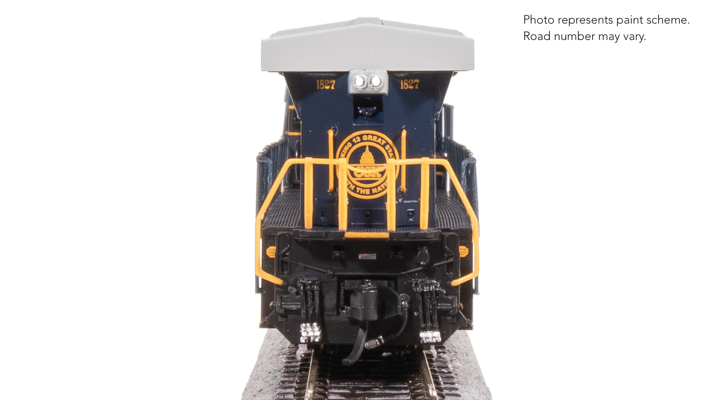 8619 GE ES44AC, CSX 1827, B&O HERITAGE PAINT, Paragon4 Sound/DC/DCC, N