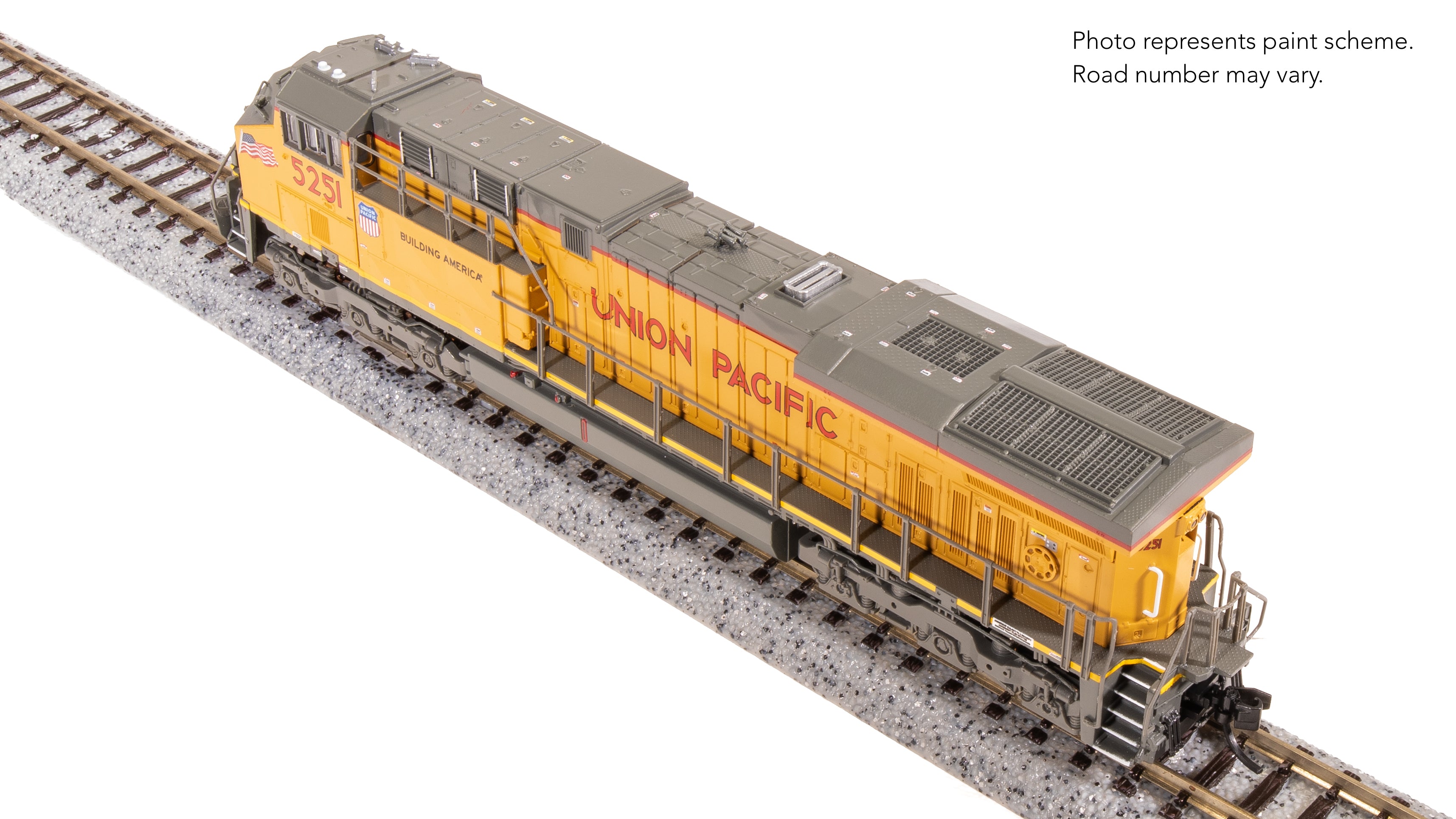 8623 GE ES44AC, UP 5251, Small Flags Scheme, Paragon4 Sound/DC/DCC, N