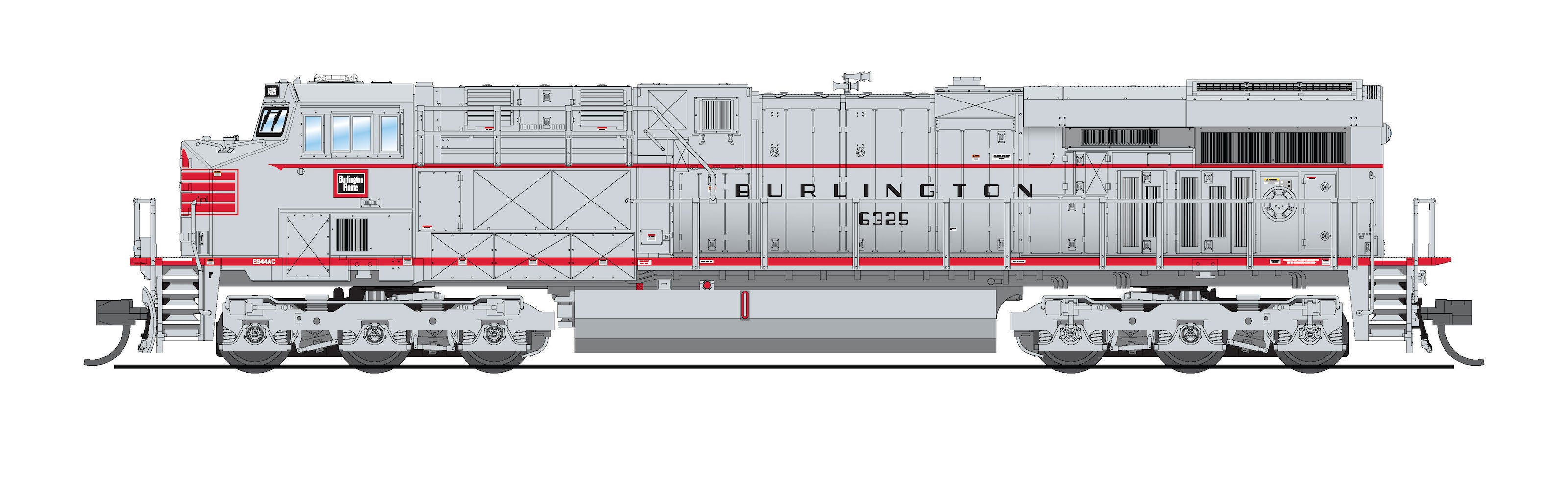 7303 GE ES44AC, UP #8103, Building America, Paragon4 Sound/DC/DCC, N