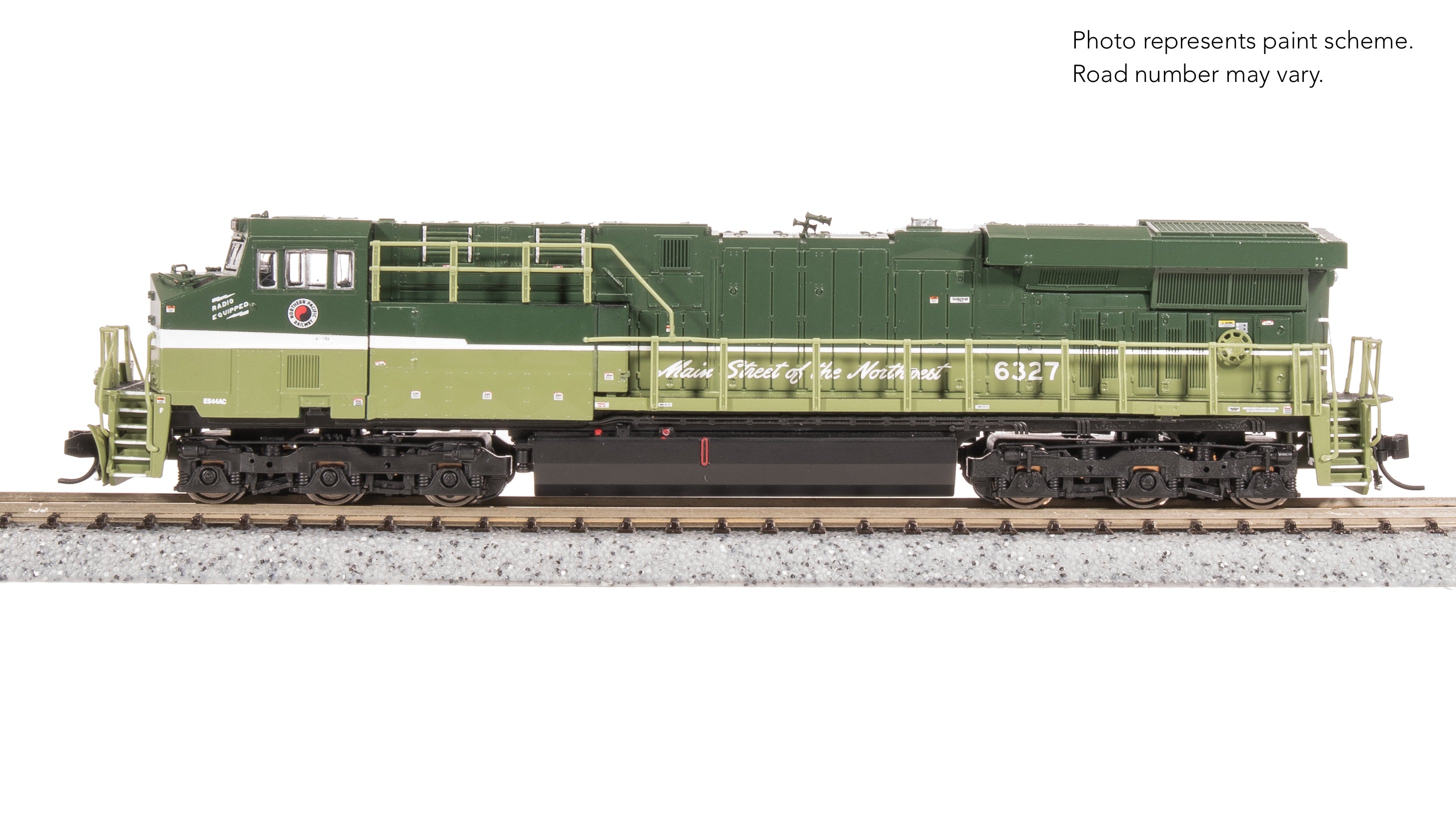 8626 GE ES44AC, NP 6327, Loewy NCL Fantasy Paint, Paragon4 Sound/DC/DCC, N