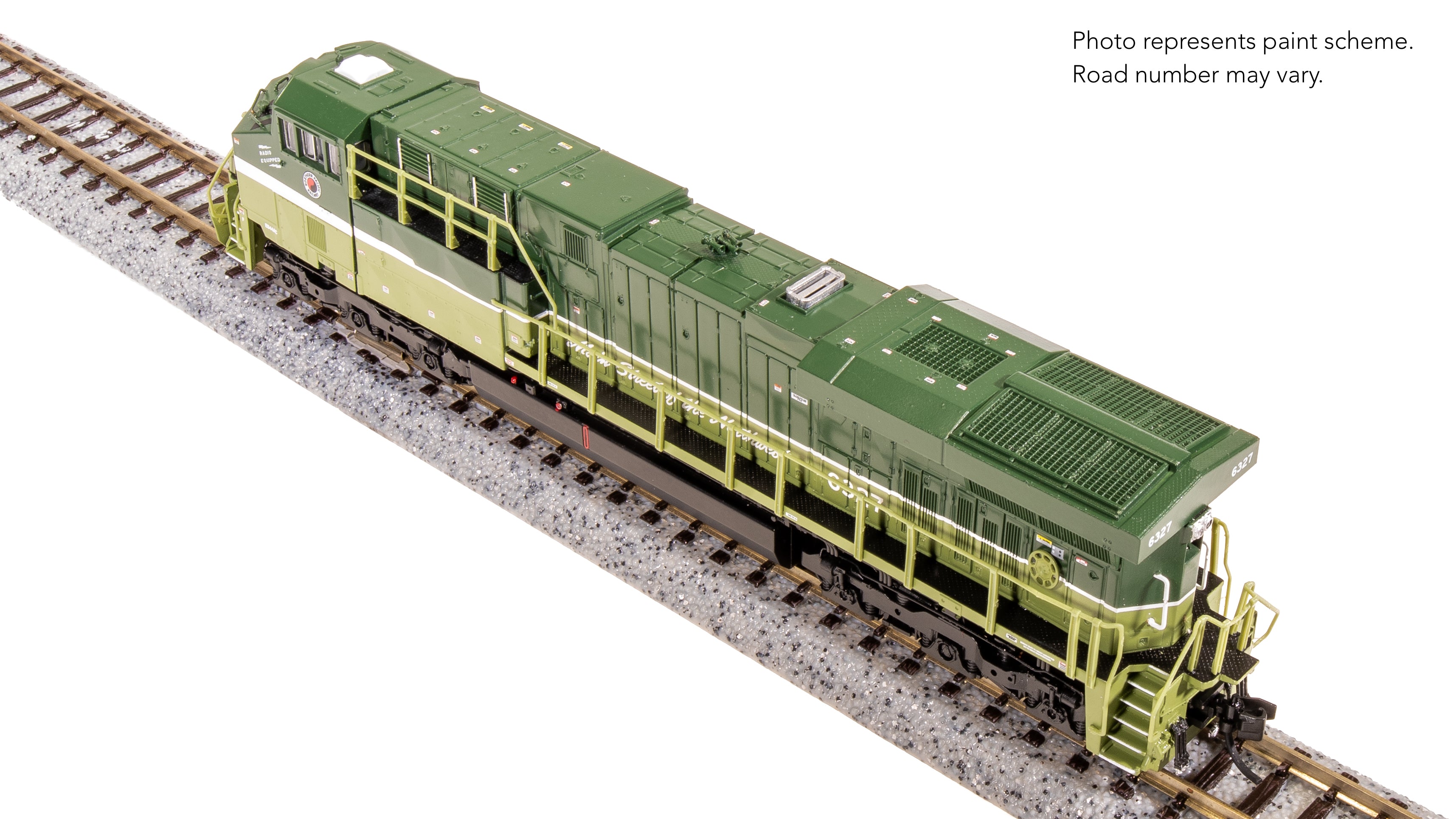 8626 GE ES44AC, NP 6327, Loewy NCL Fantasy Paint, Paragon4 Sound/DC/DCC, N