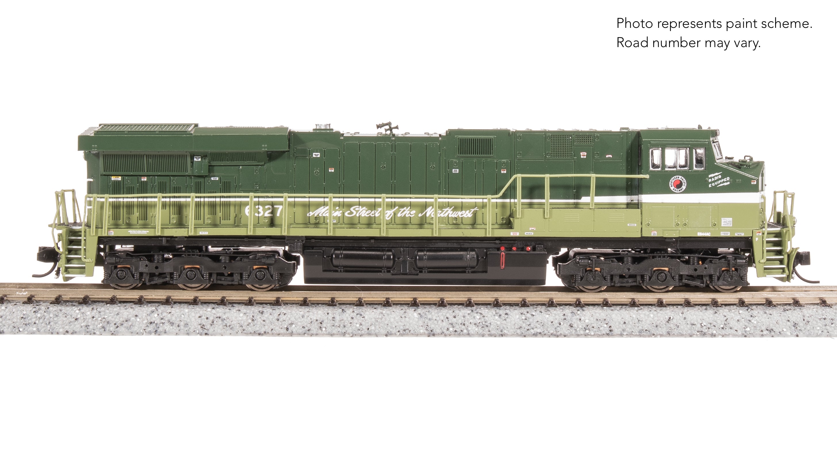 8626 GE ES44AC, NP 6327, Loewy NCL Fantasy Paint, Paragon4 Sound/DC/DCC, N