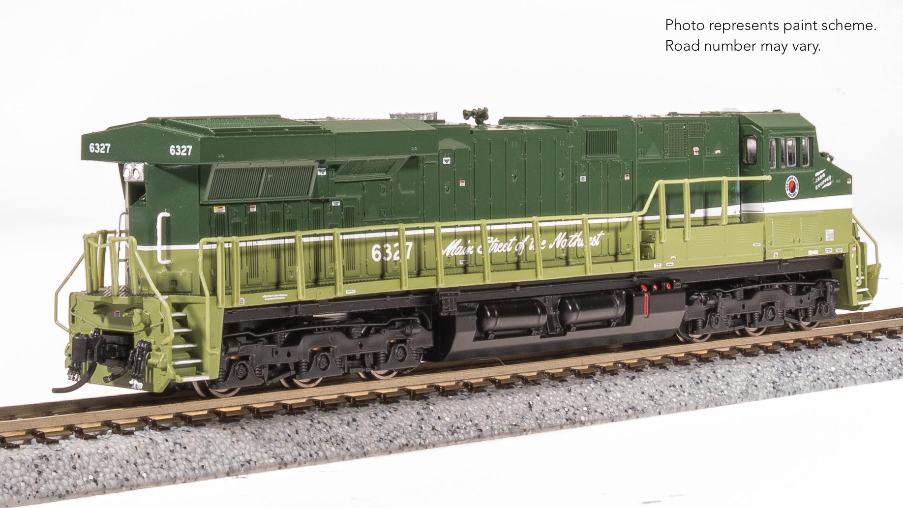 8626 GE ES44AC, NP 6327, Loewy NCL Fantasy Paint, Paragon4 Sound/DC/DCC, N