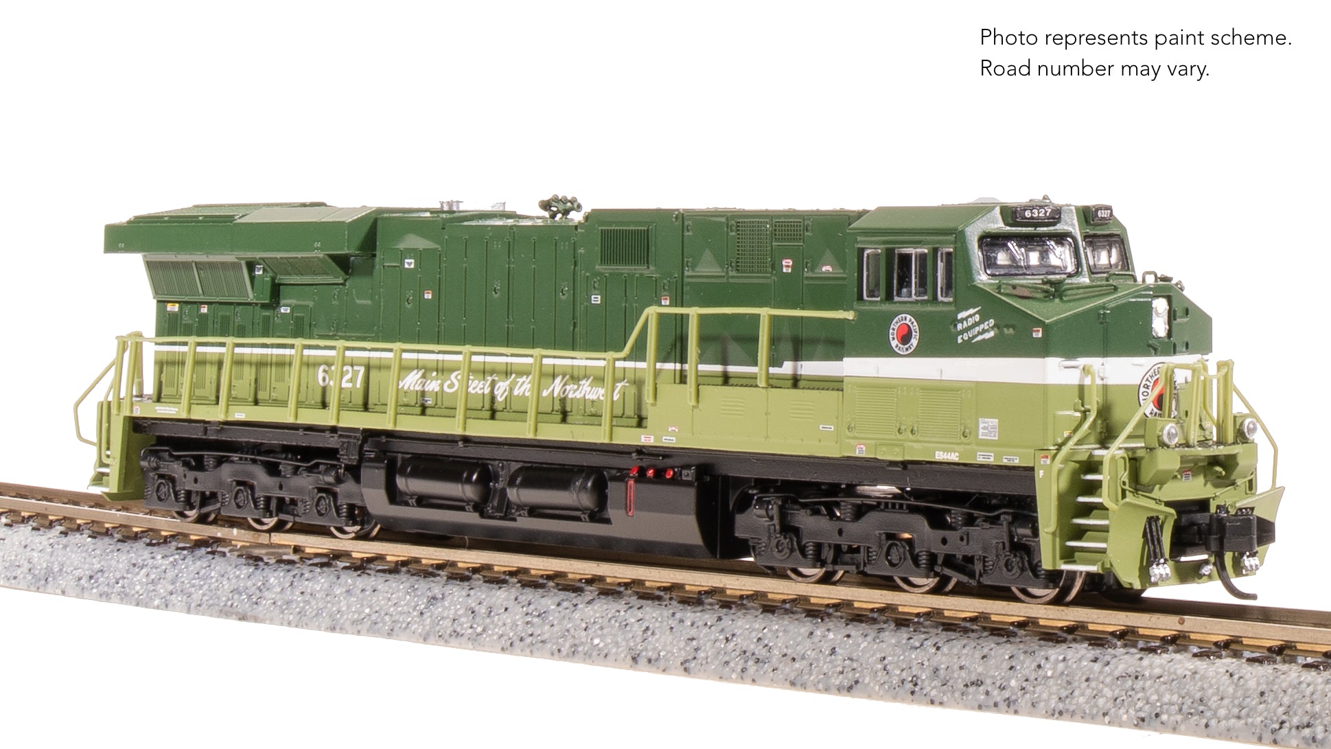 8626 GE ES44AC, NP 6327, Loewy NCL Fantasy Paint, Paragon4 Sound/DC/DCC, N