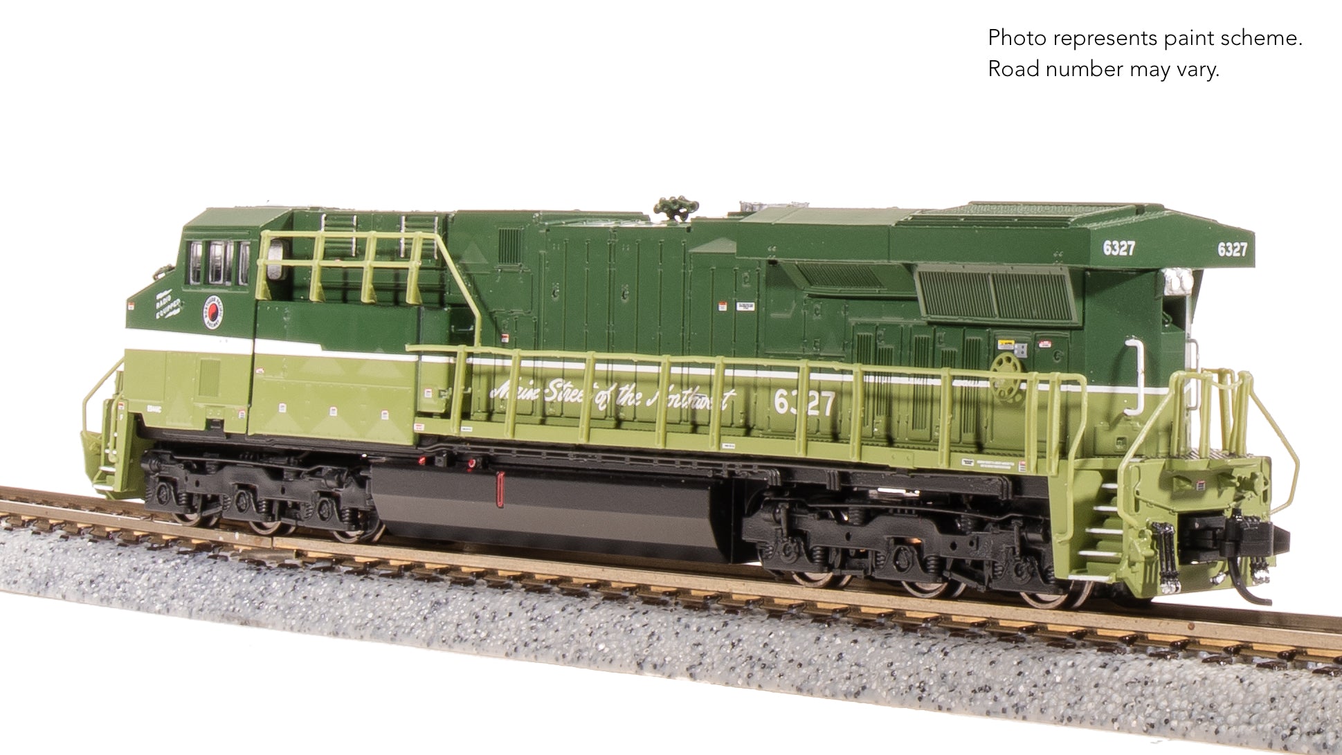 8626 GE ES44AC, NP 6327, Loewy NCL Fantasy Paint, Paragon4 Sound/DC/DCC, N