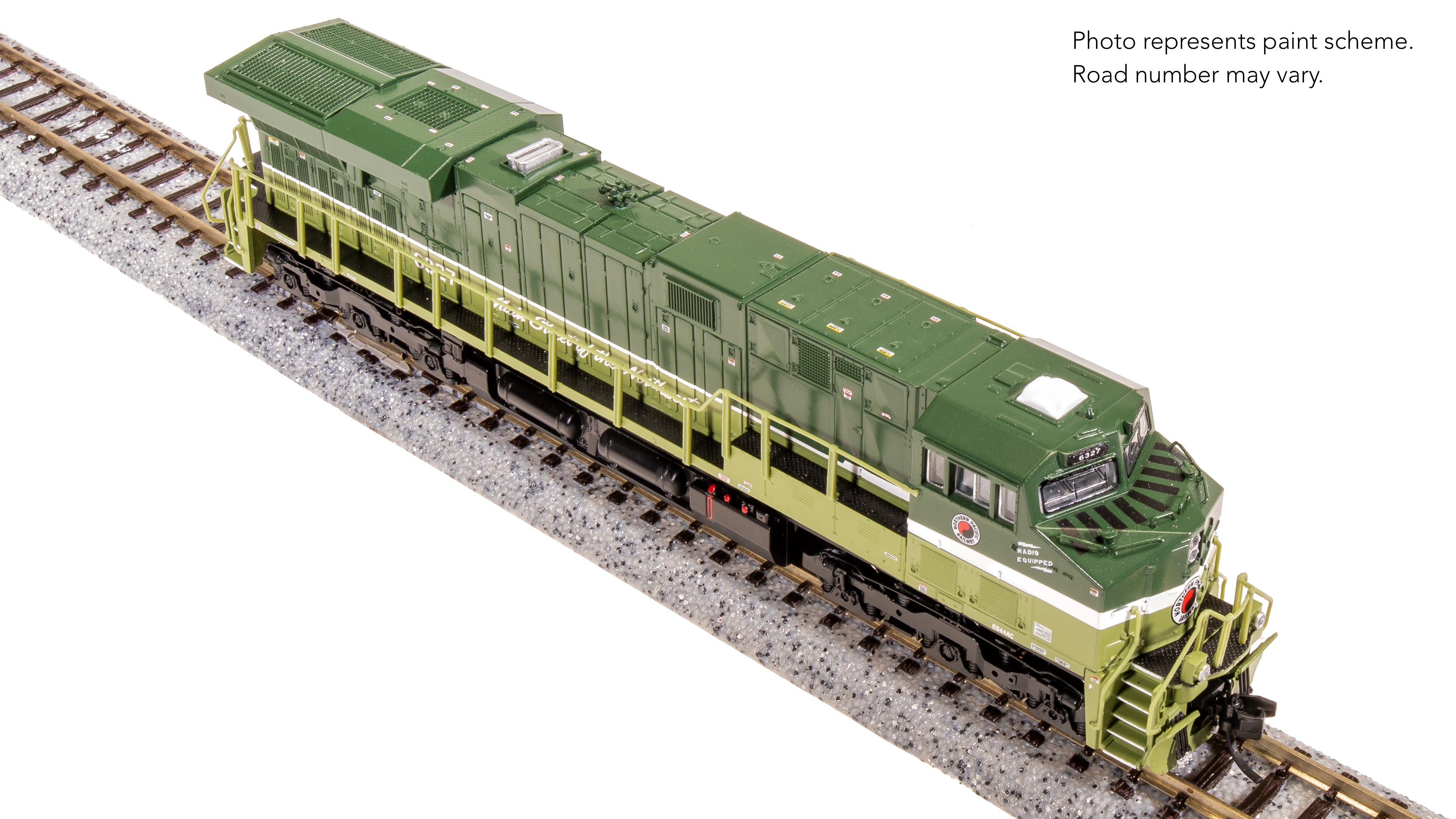 8626 GE ES44AC, NP 6327, Loewy NCL Fantasy Paint, Paragon4 Sound/DC/DCC, N